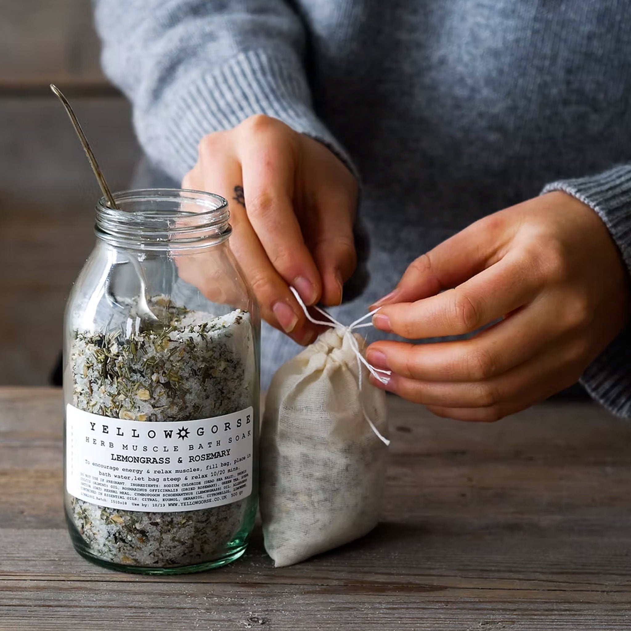 Energising Muscle Relief Bath Salt Soak