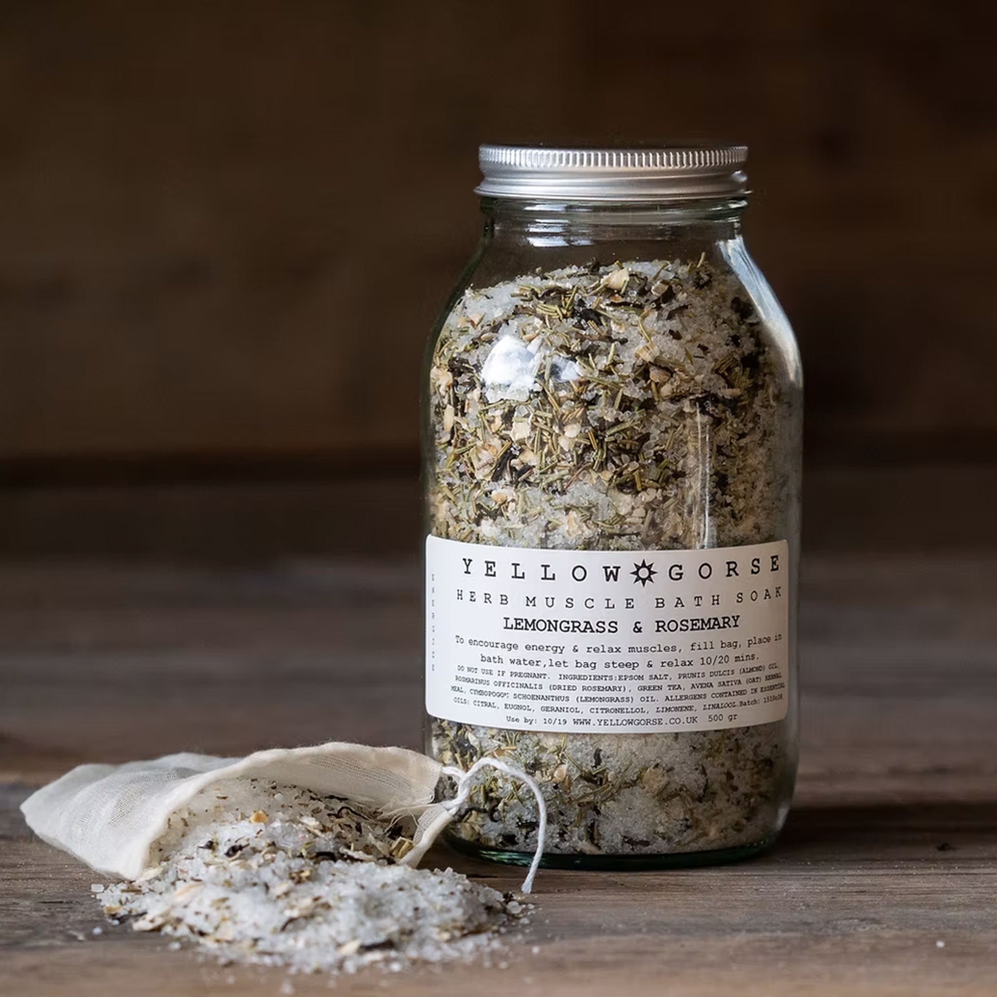 Energising Muscle Relief Bath Salt Soak