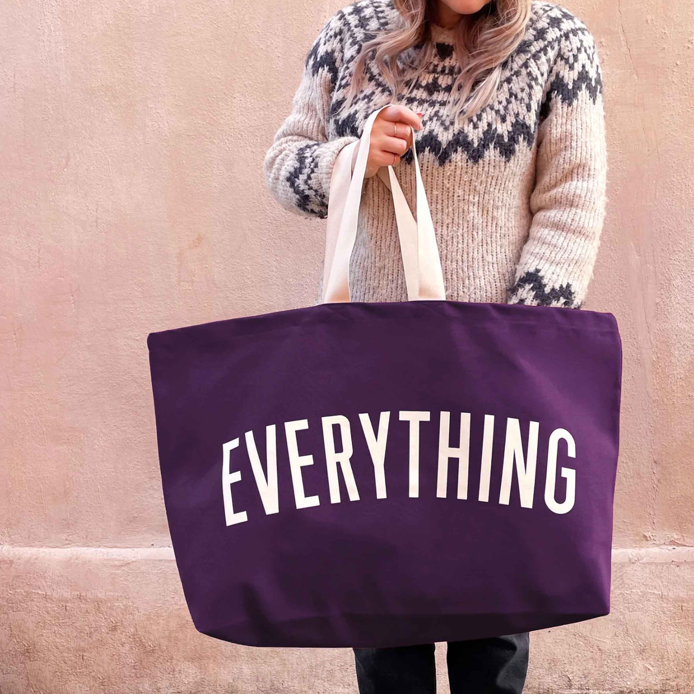 Everything | Really Big Bag | Plum