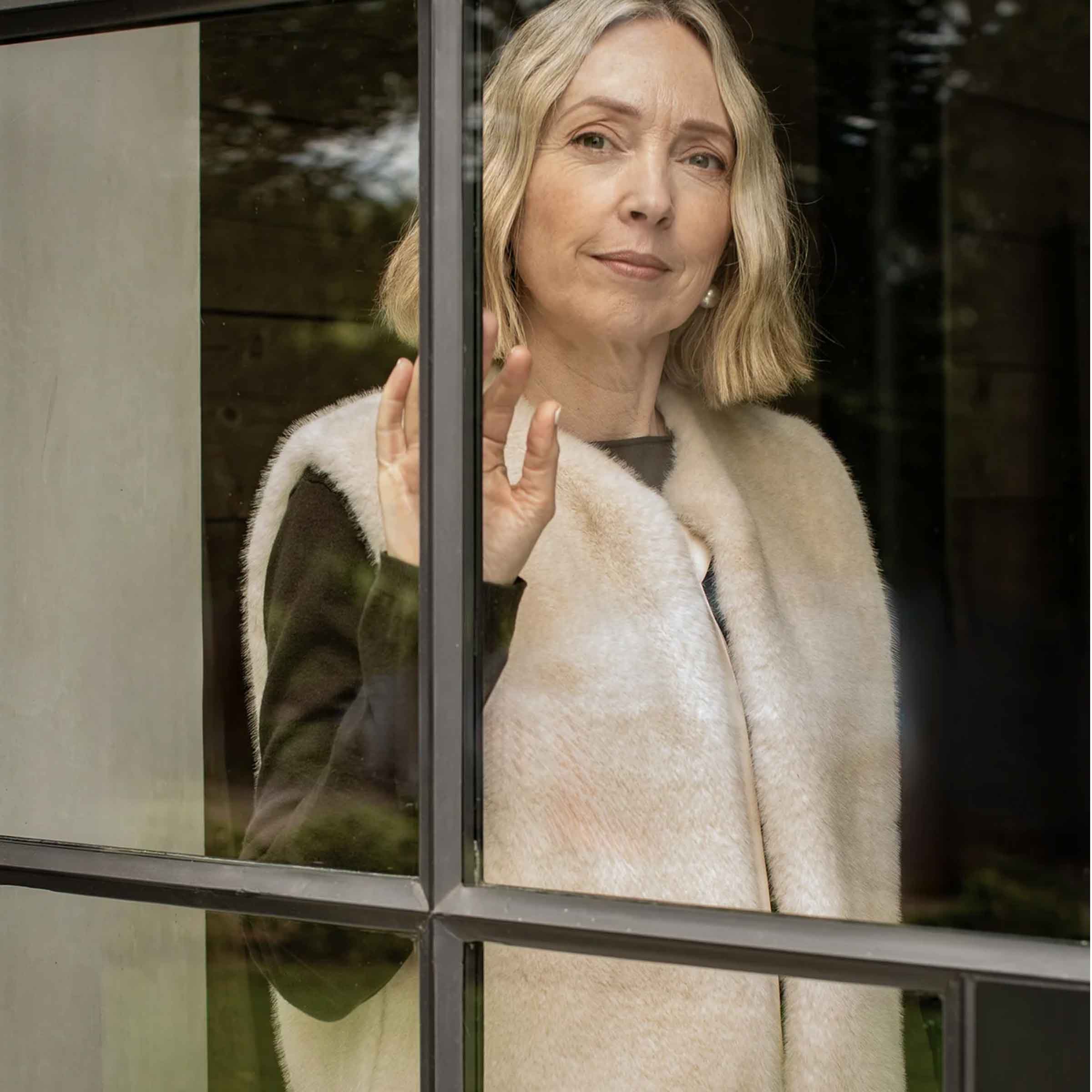 Felicity Gilet | Bone White