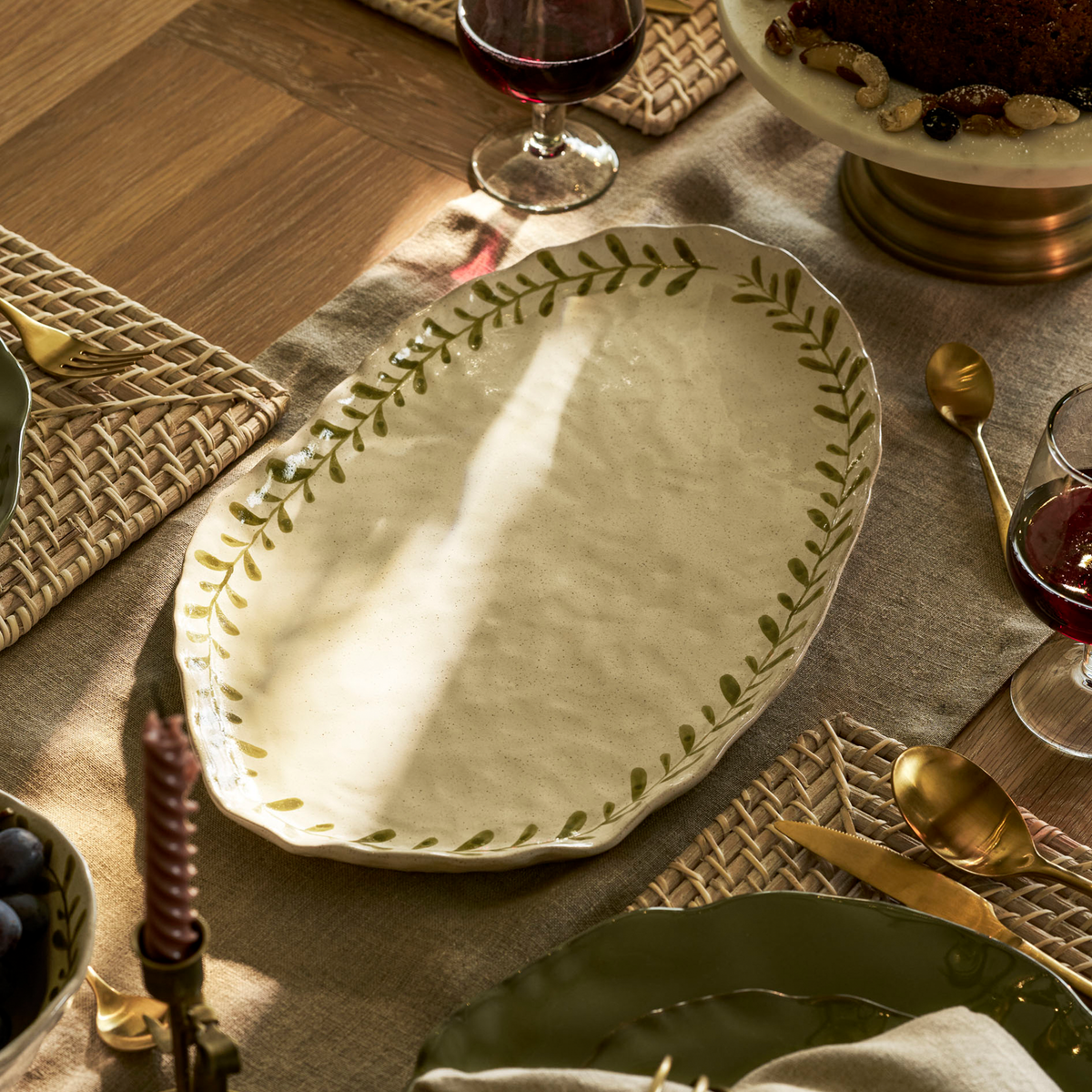 Fernleigh Christmas Serving Plate