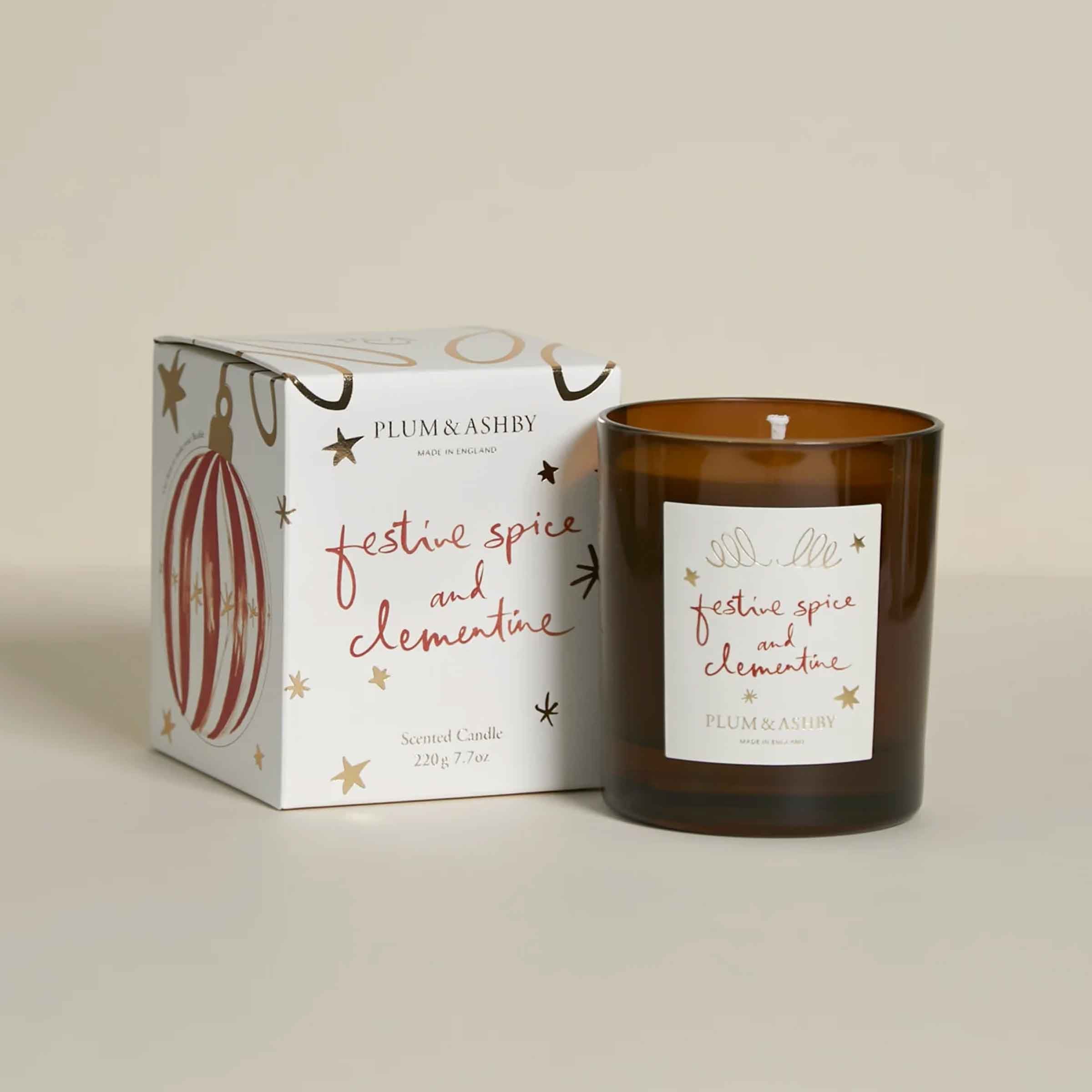 Festive Spice & Clementine Candle