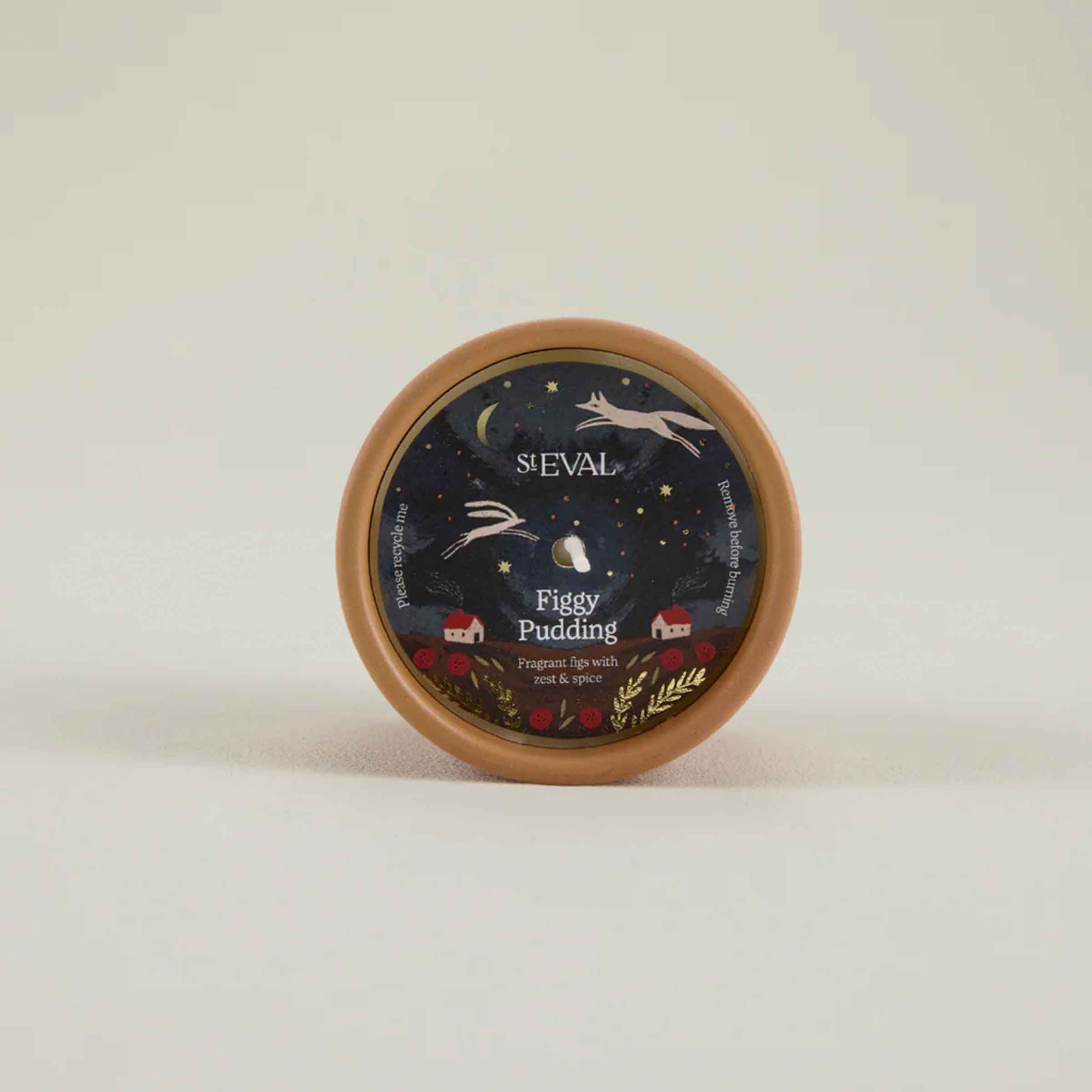 Figgy Pudding Star Gazy Pot Candle