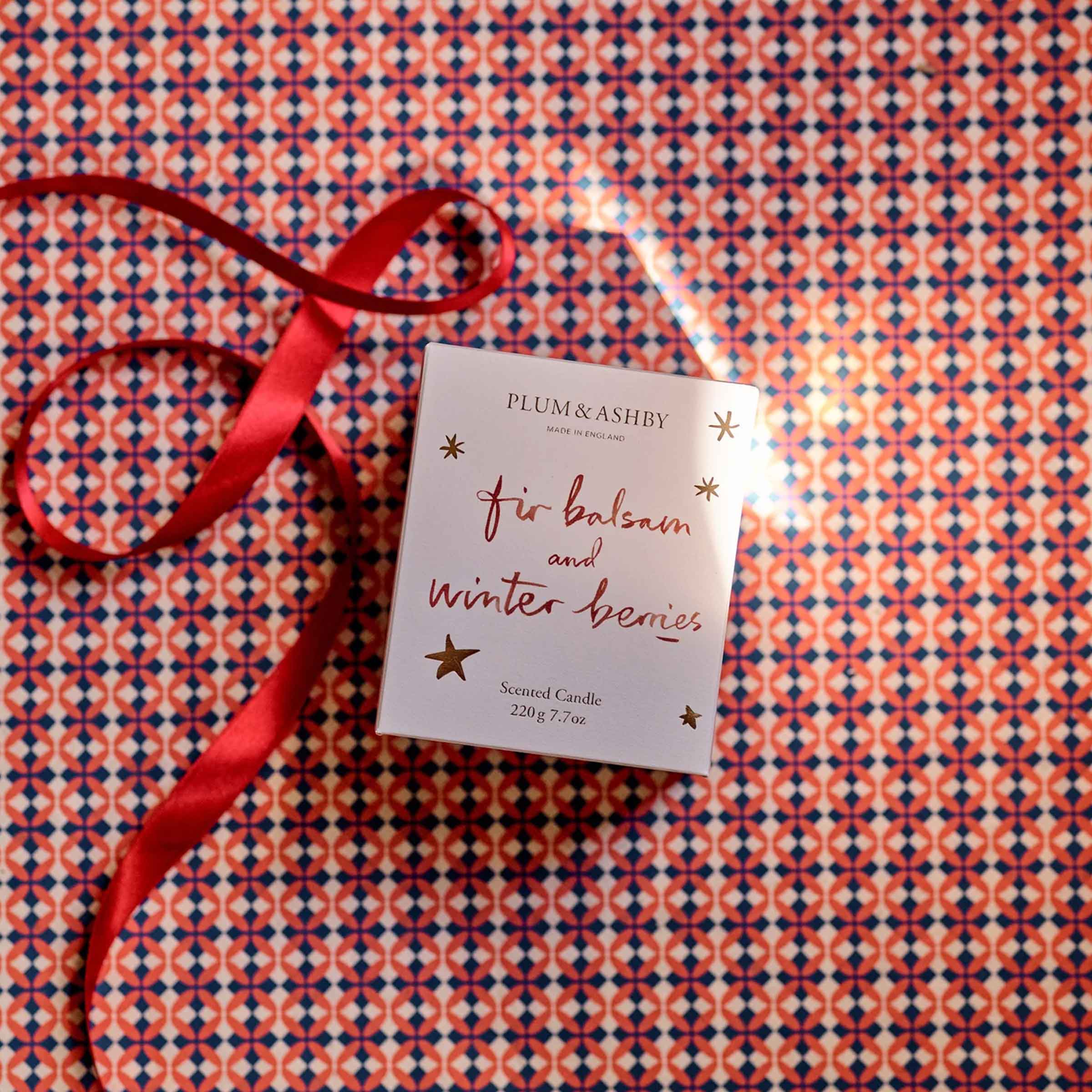 Fir Balsam & Winter Berries Candle