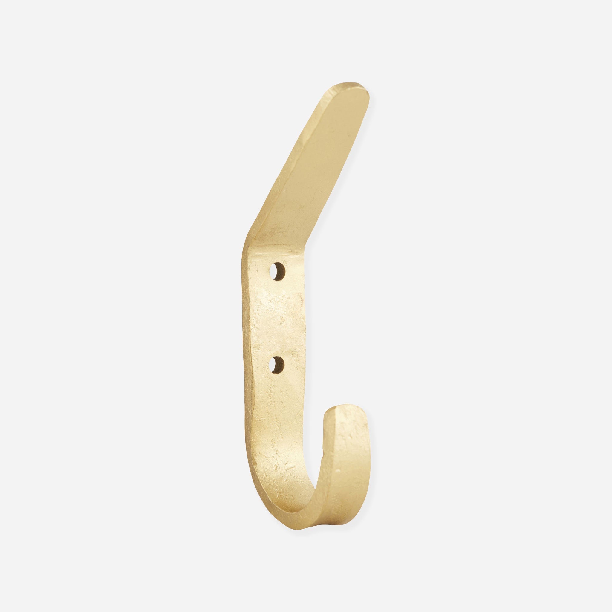 Forged Hook | Brass Plated