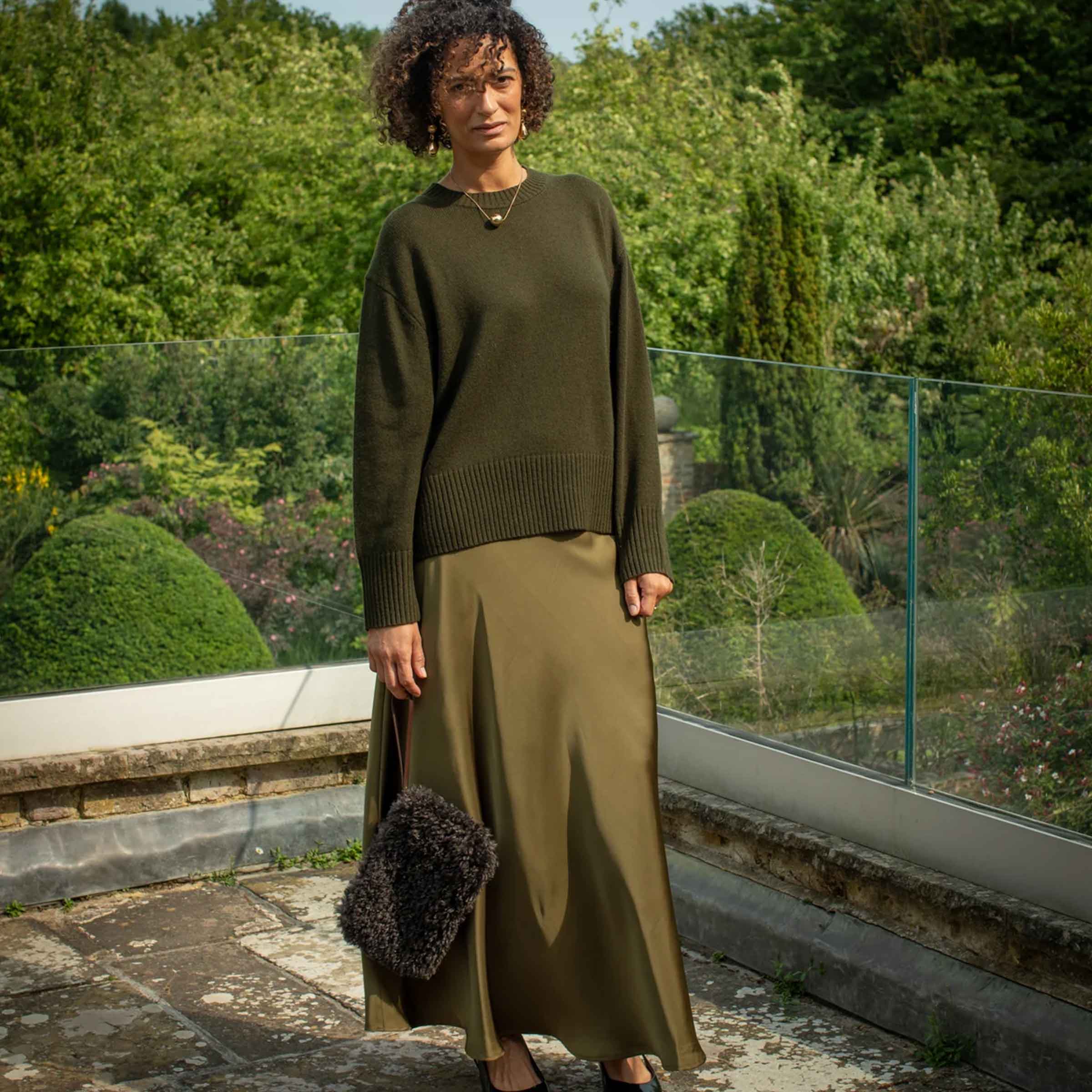 Gina Skirt | Avocado