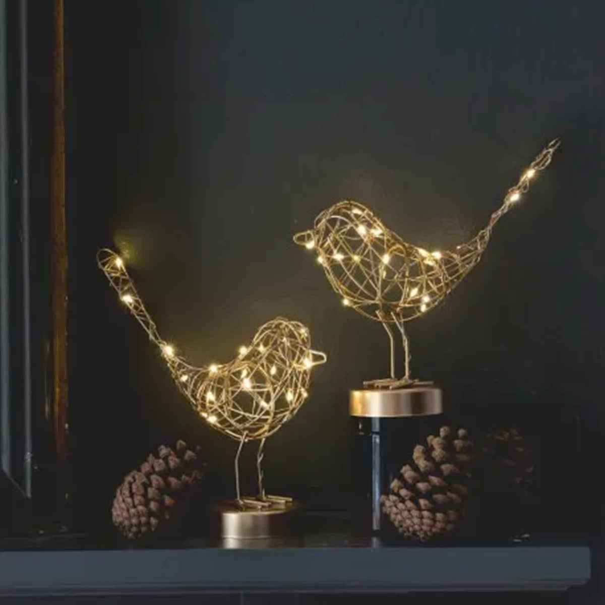 Light Up Robin Table Decoration