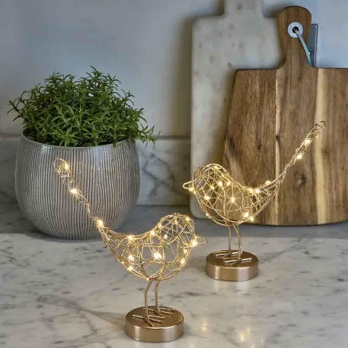 Light Up Robin Table Decoration