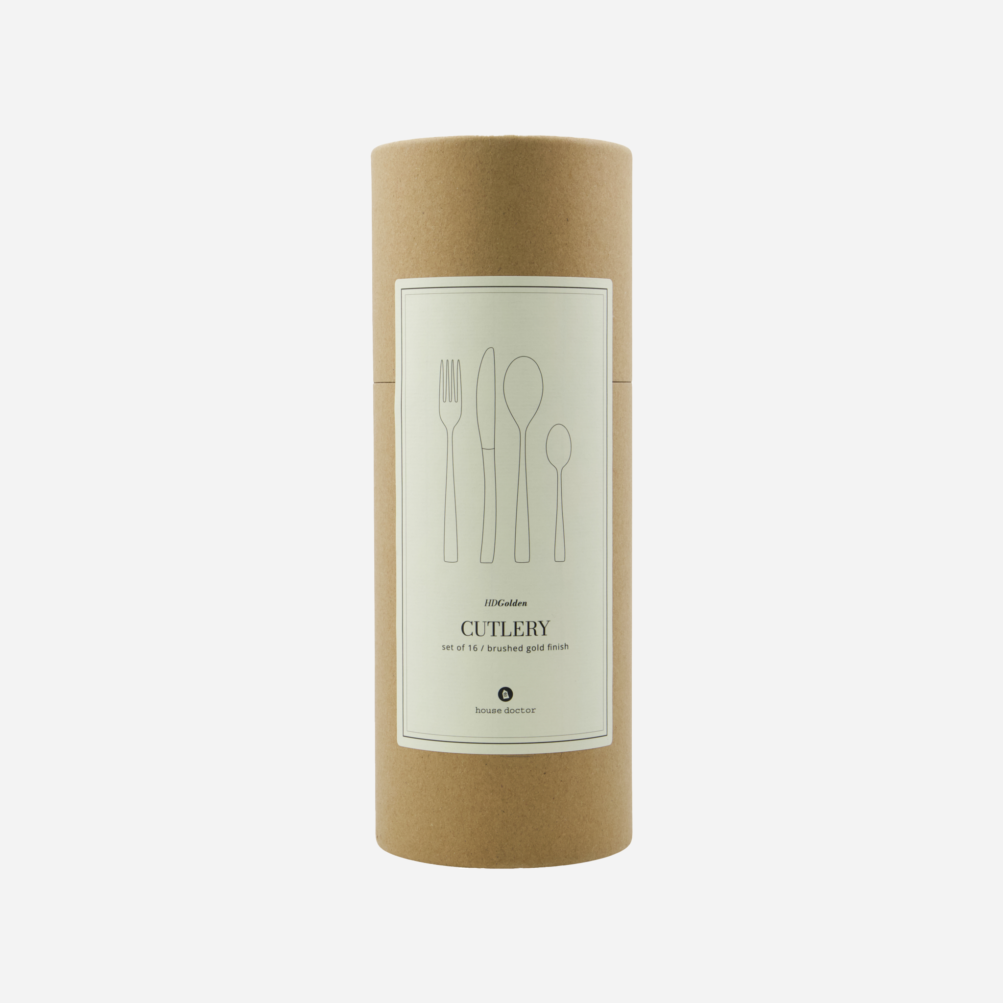 Golden Cutlery Set