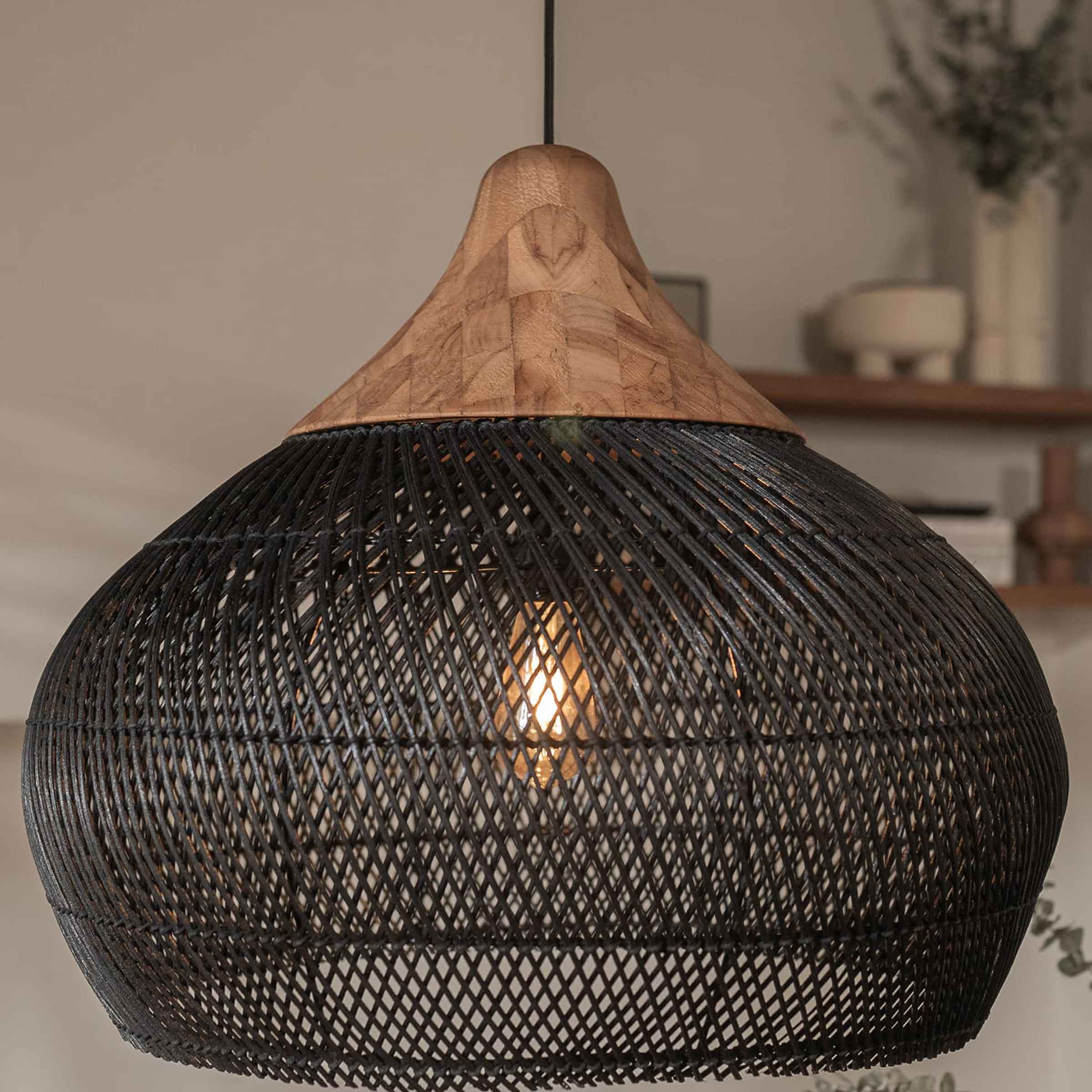 Harp Lamp | Charcoal