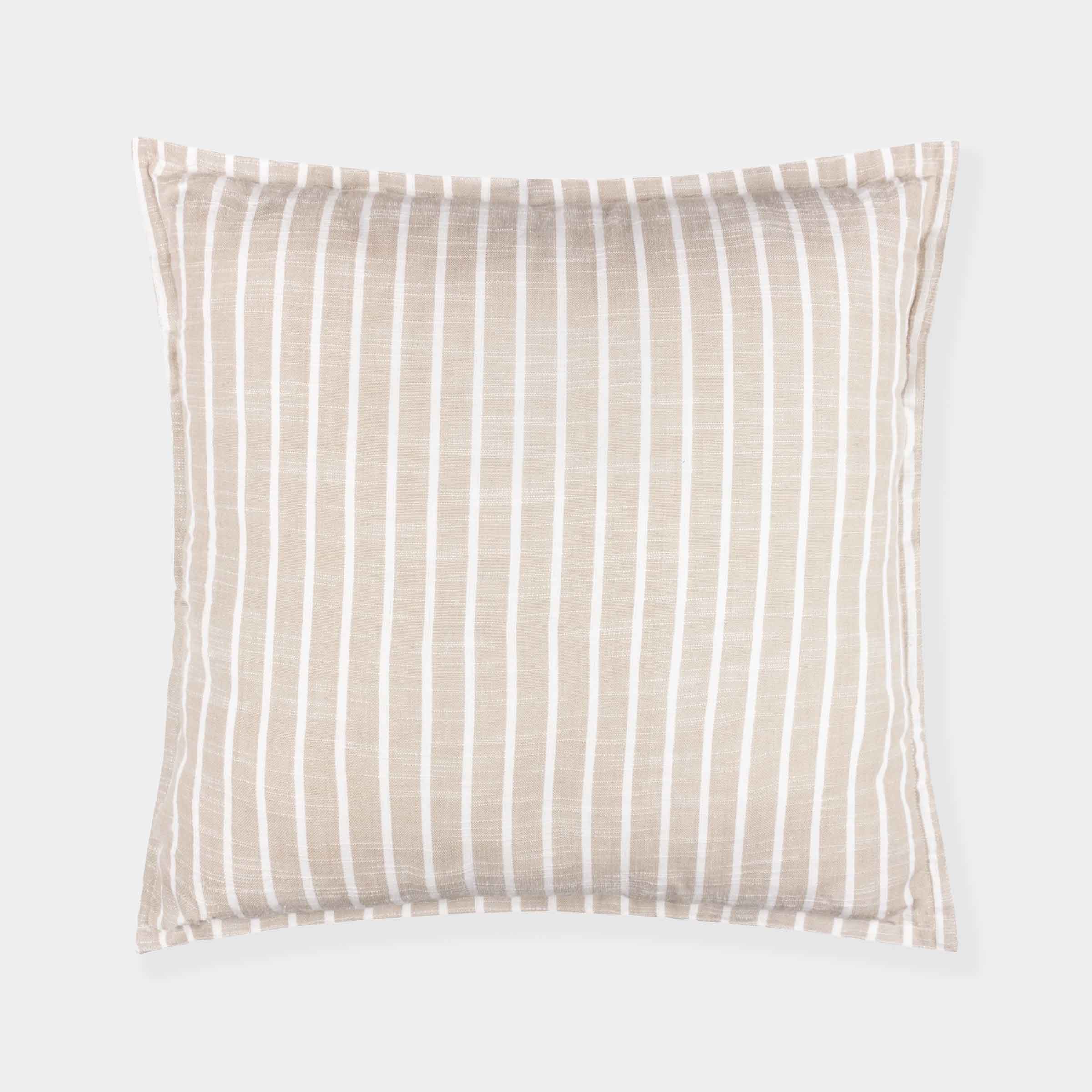 Hessle Stripe Outdoor Cushion I Natural