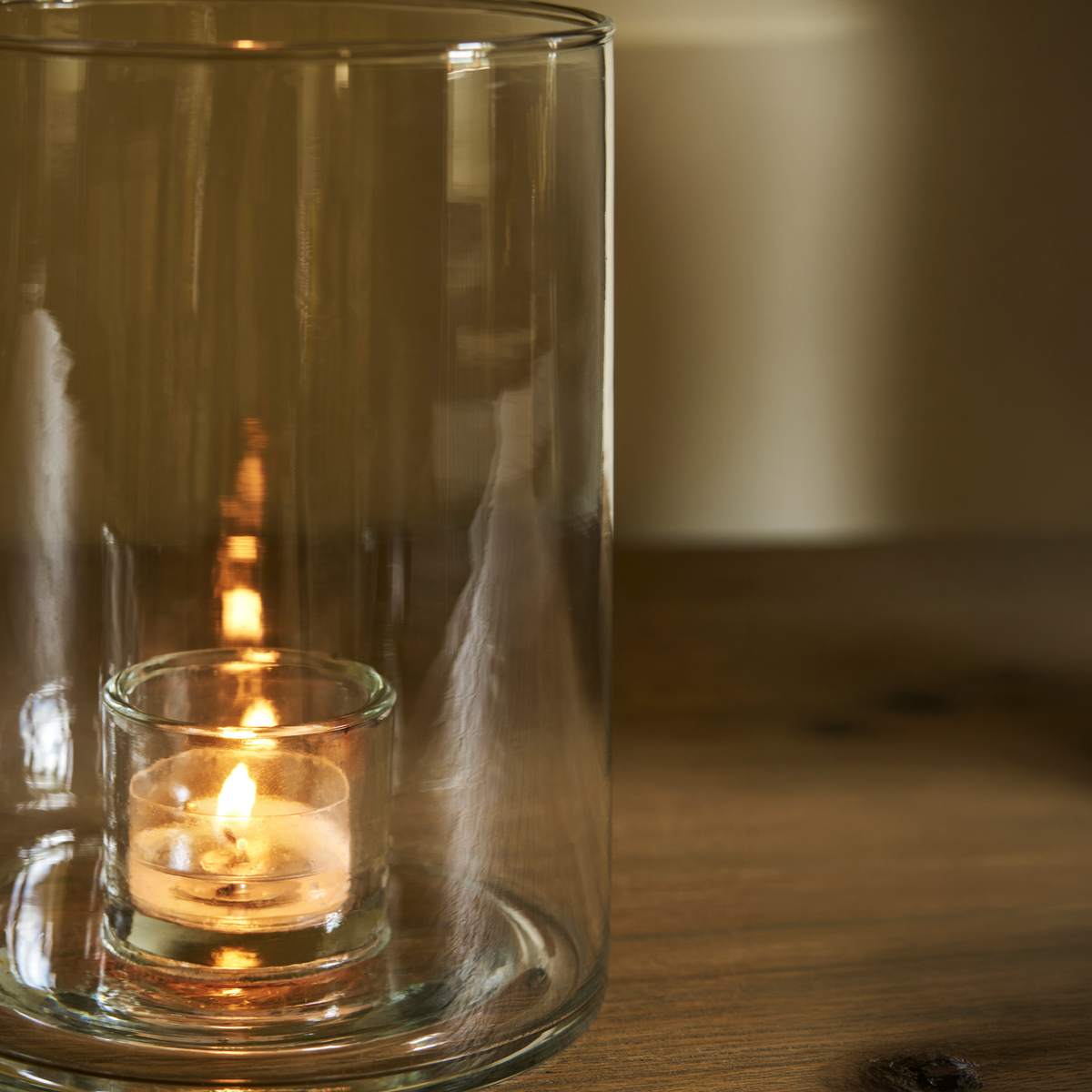 Highbury Recycled Glass Tealight Holder | Large