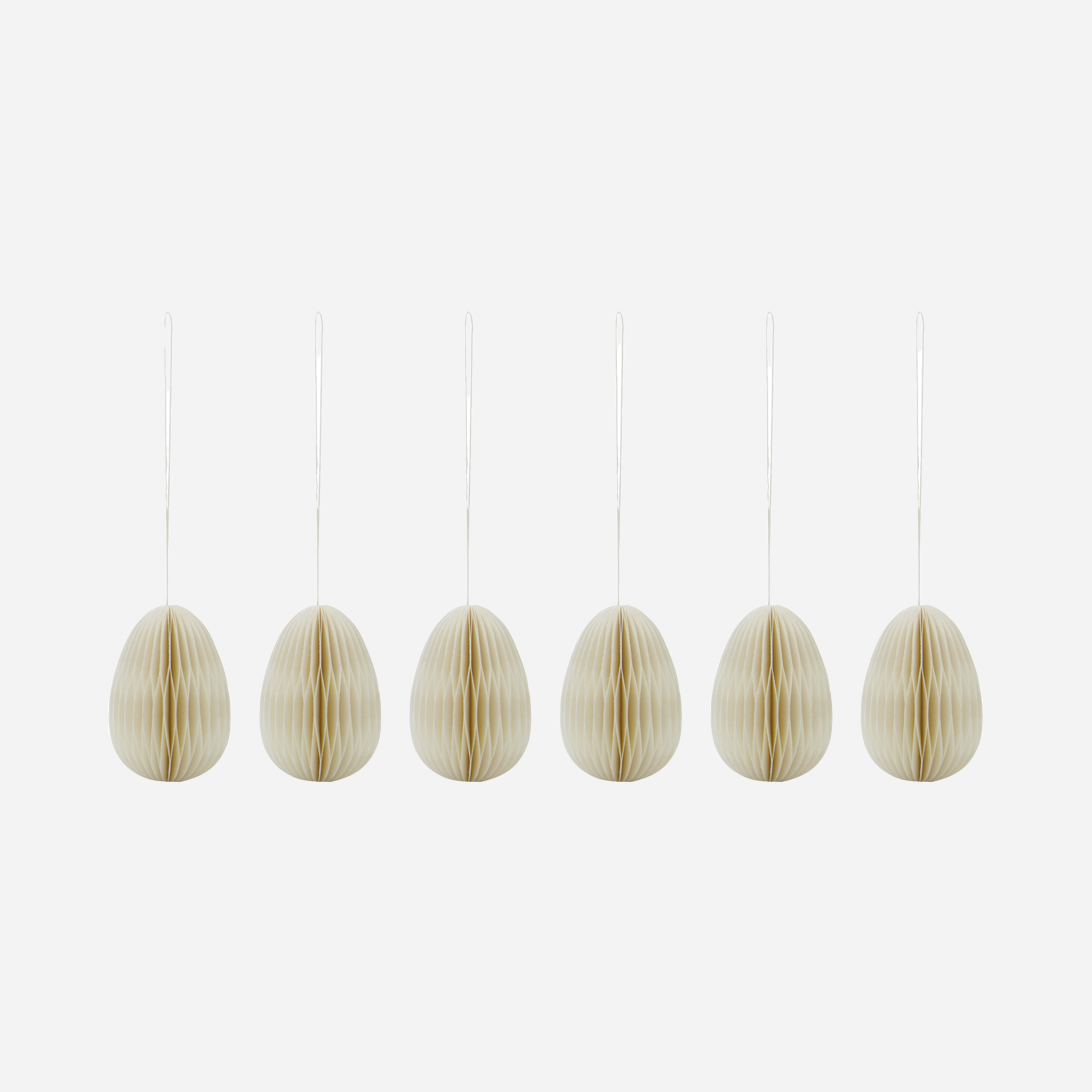 Honeycomb Egg Decorations