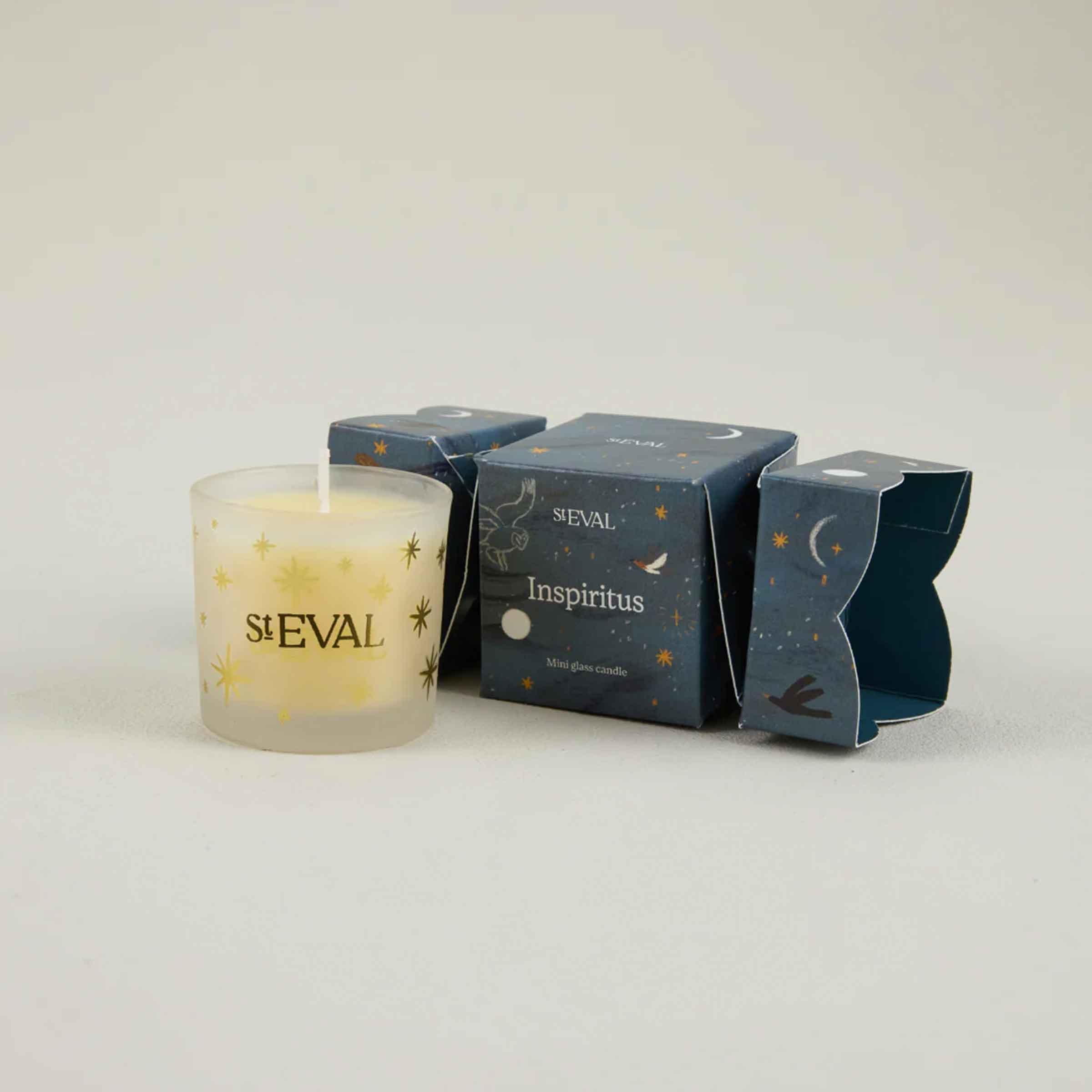 Inspiritus Christmas Cracker – Mini Candle Gift with Festive Scent