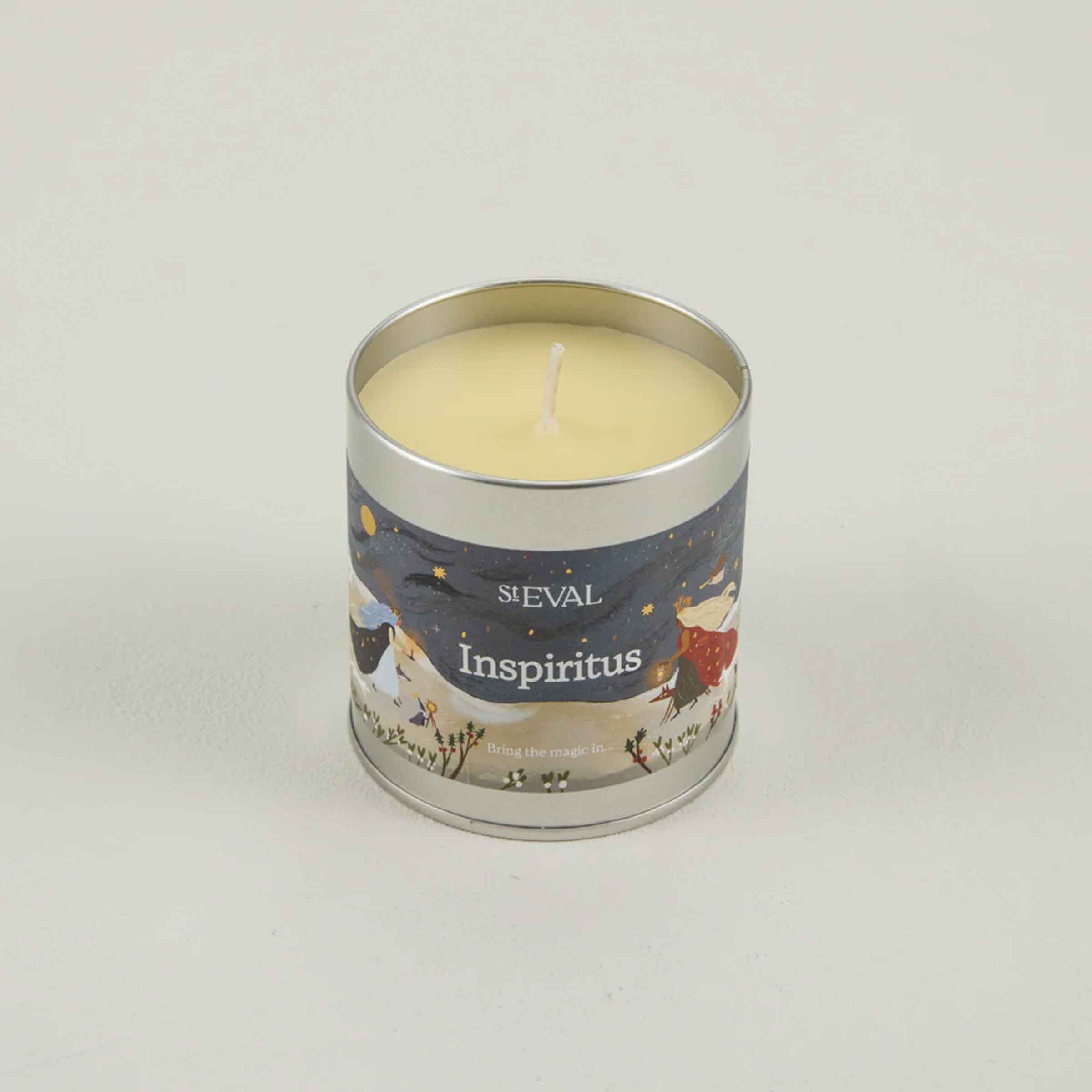 Inspiritus Scented Christmas Tin Candle