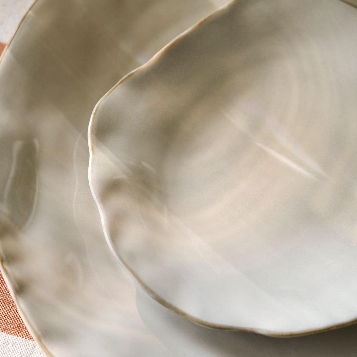 Ithaca Ceramic Side Plate - White