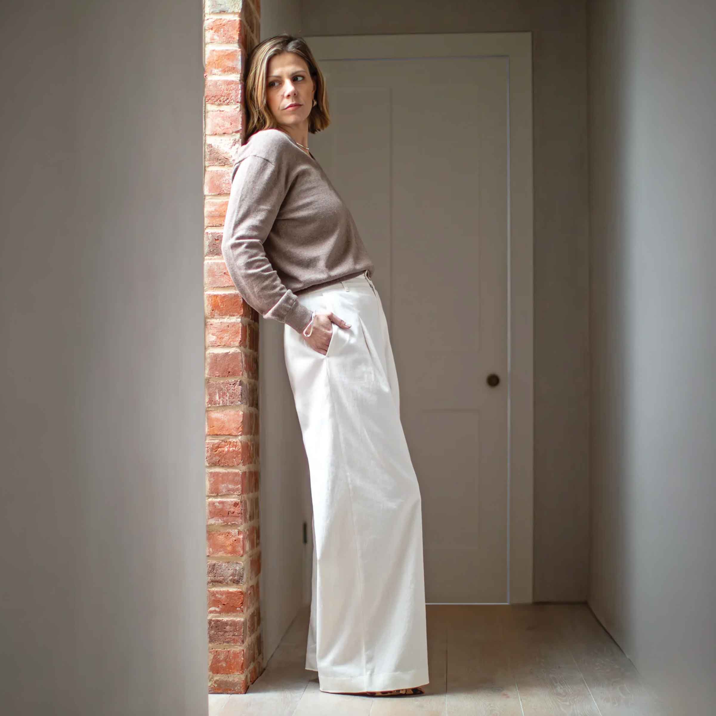 Jasmine Trouser | Off White