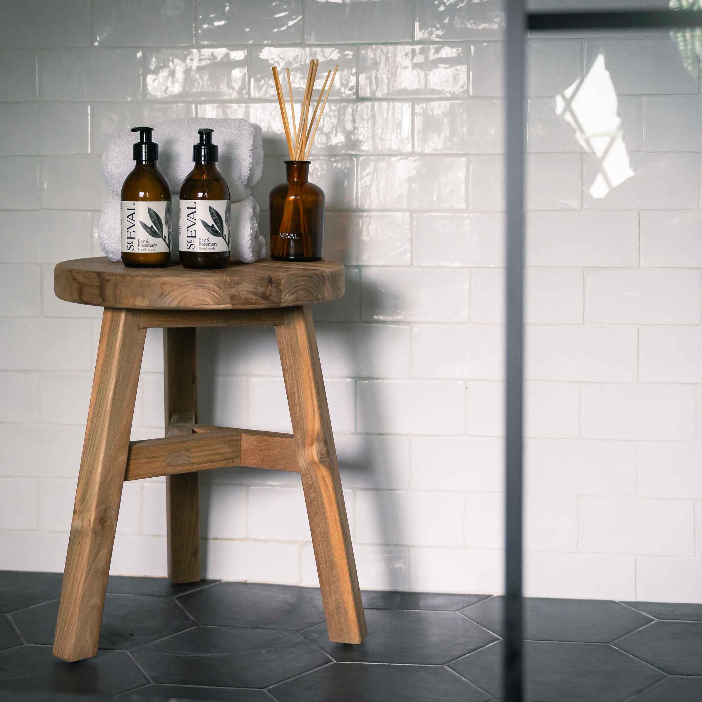 KAY Reclaimed Teak Round Stool