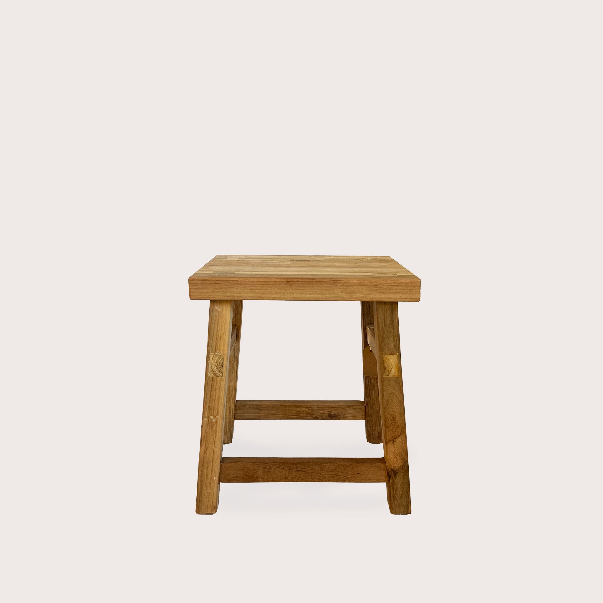 KAY Reclaimed Teak Stool | H45a