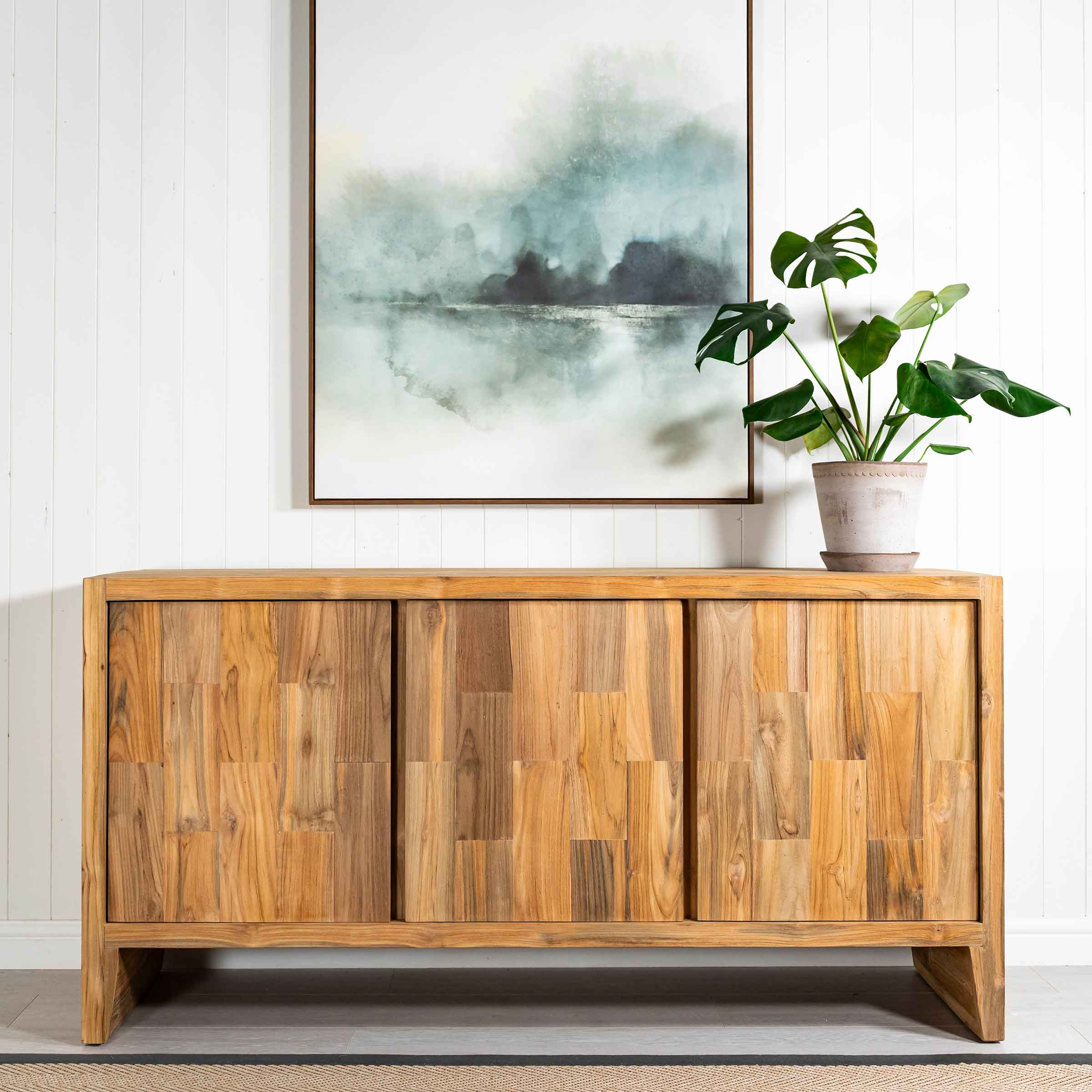 Kama Reclaimed Teak Sideboard | 3 Door
