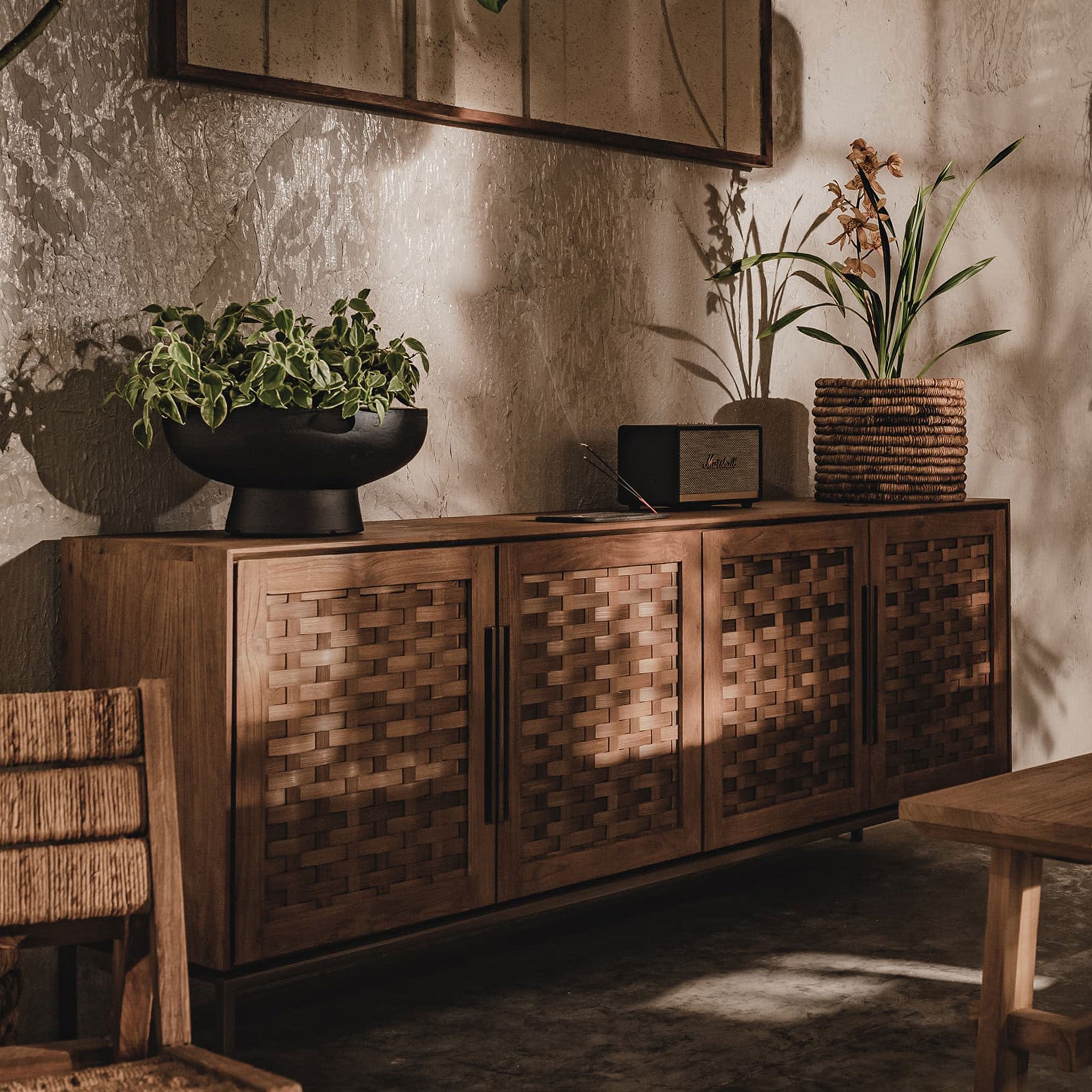 Karma Pure Low Dresser (4 Doors)