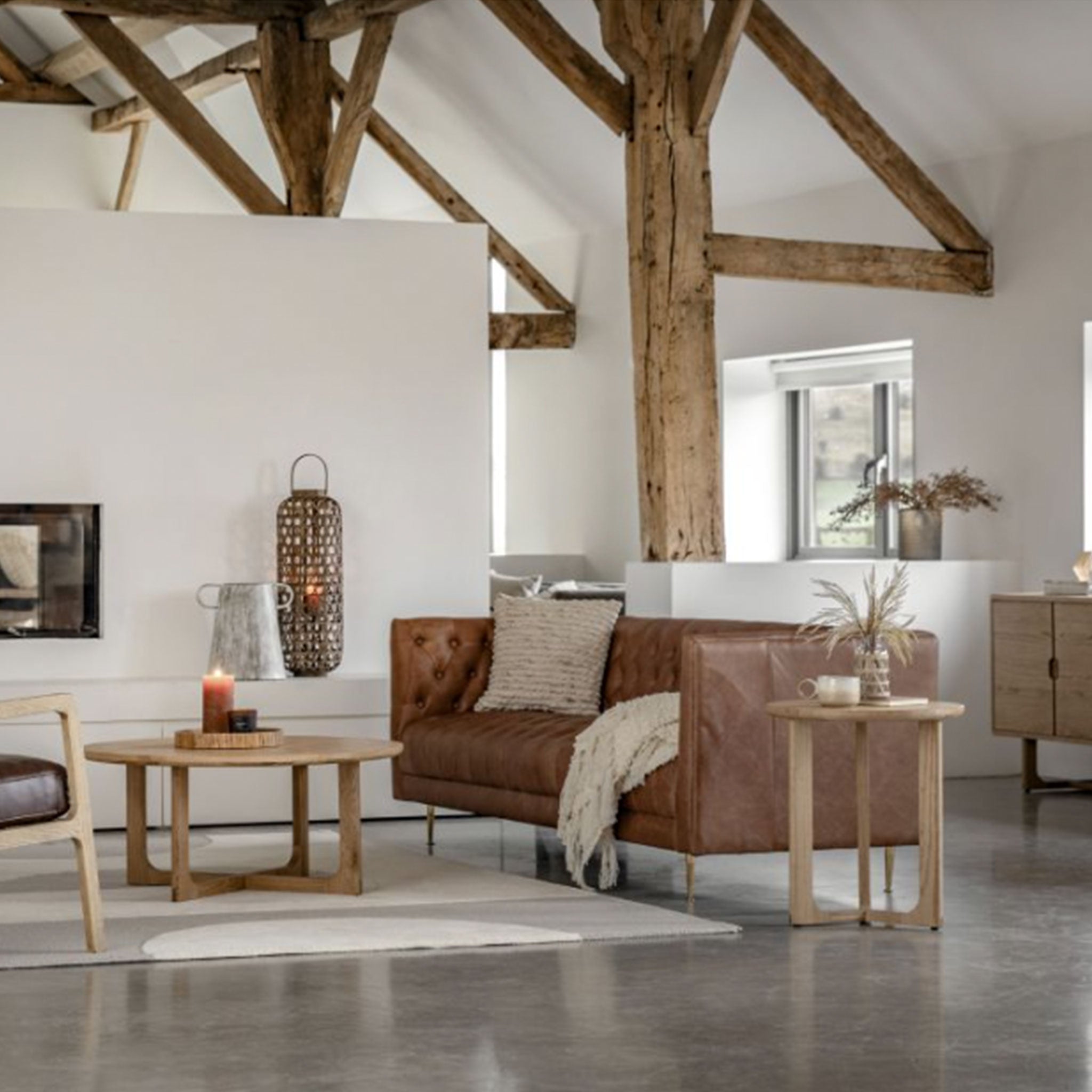 Kuba Leather Sofa