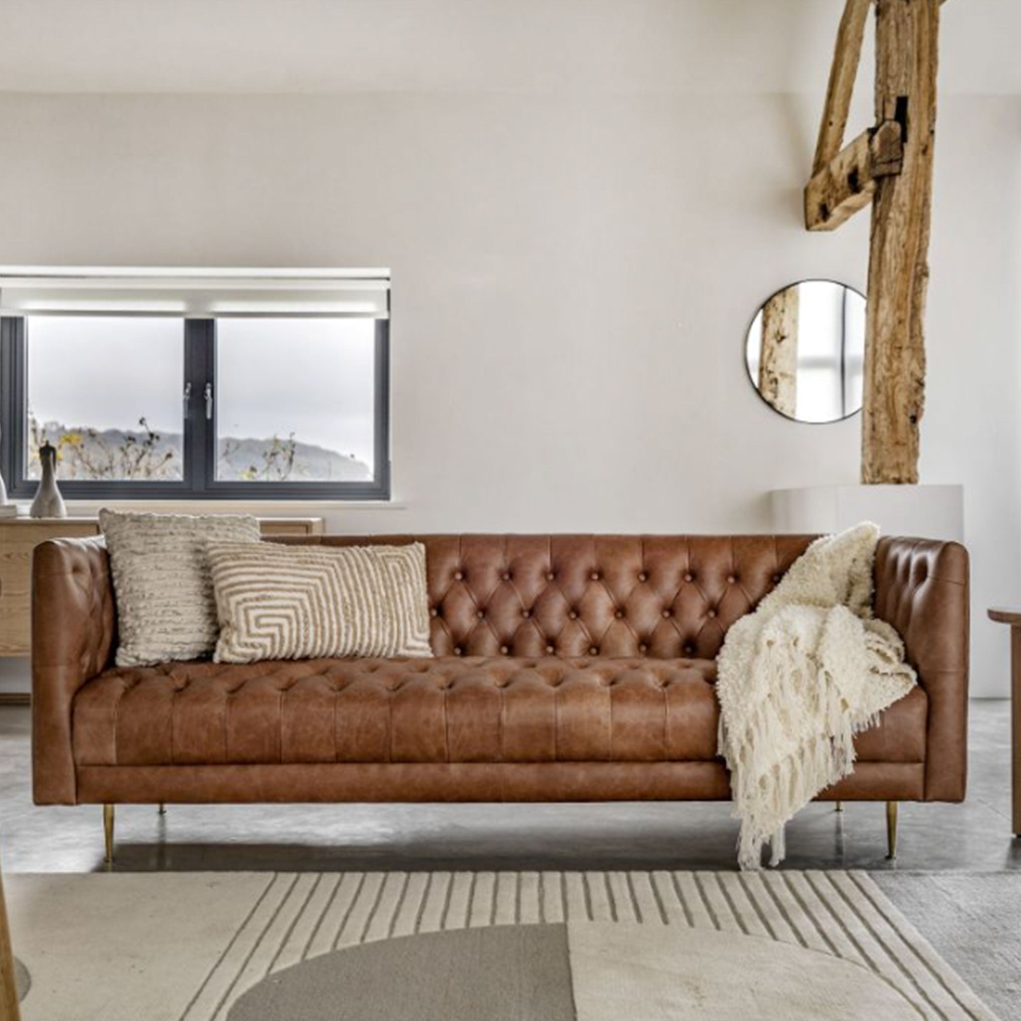 Kuba Leather Sofa