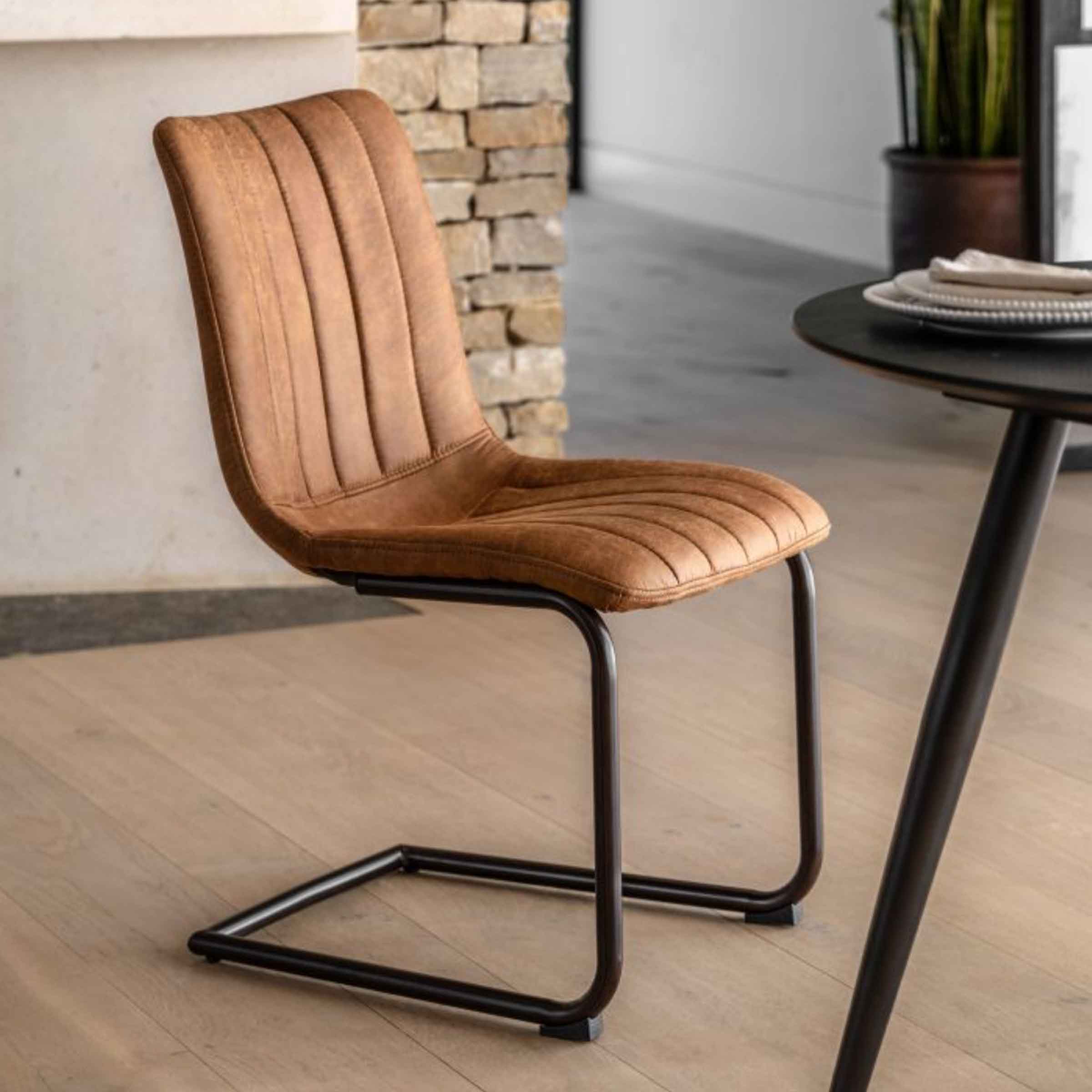 Kuta Dining Chairs | Pair | Brown