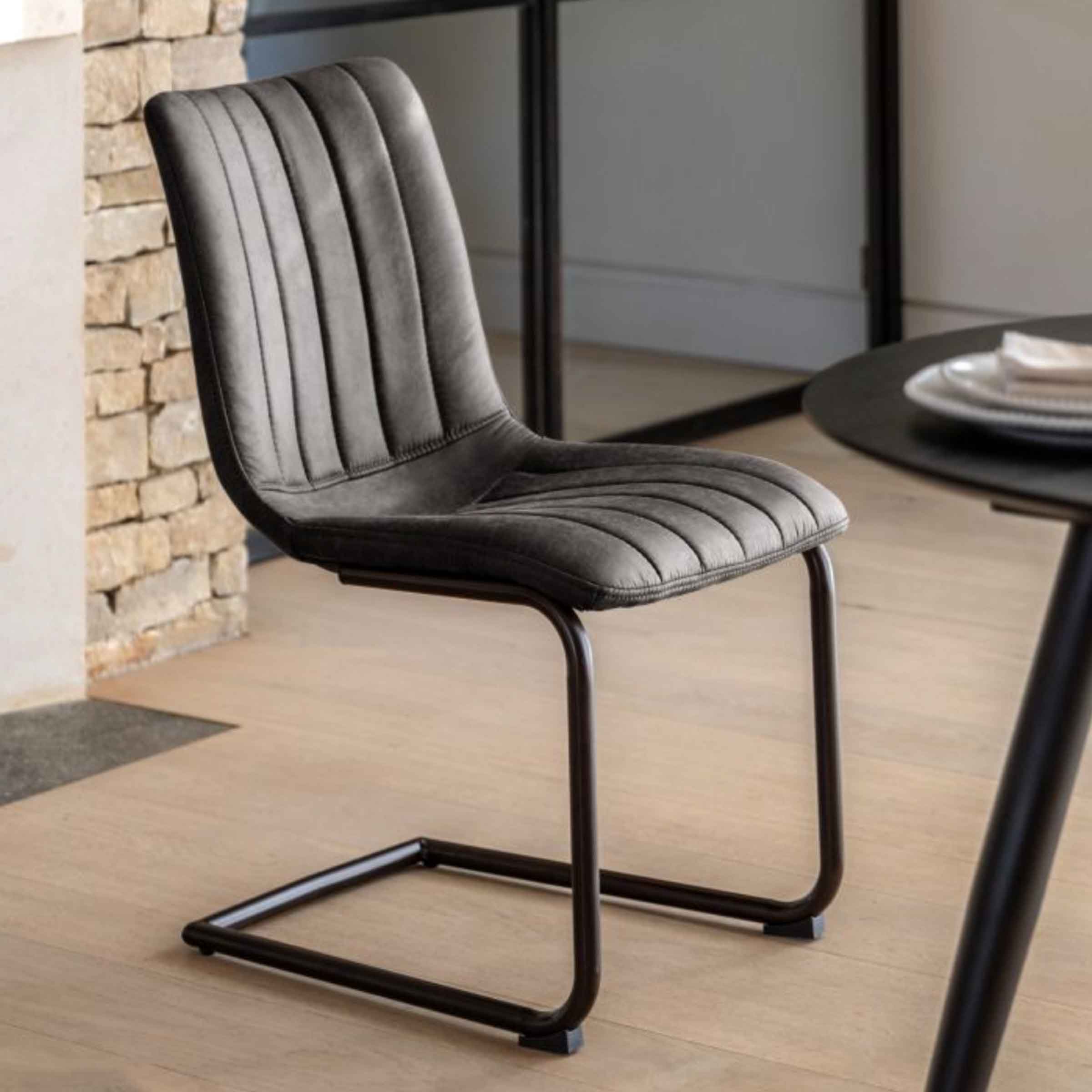 Kuta Dining Chairs | Pair | Grey