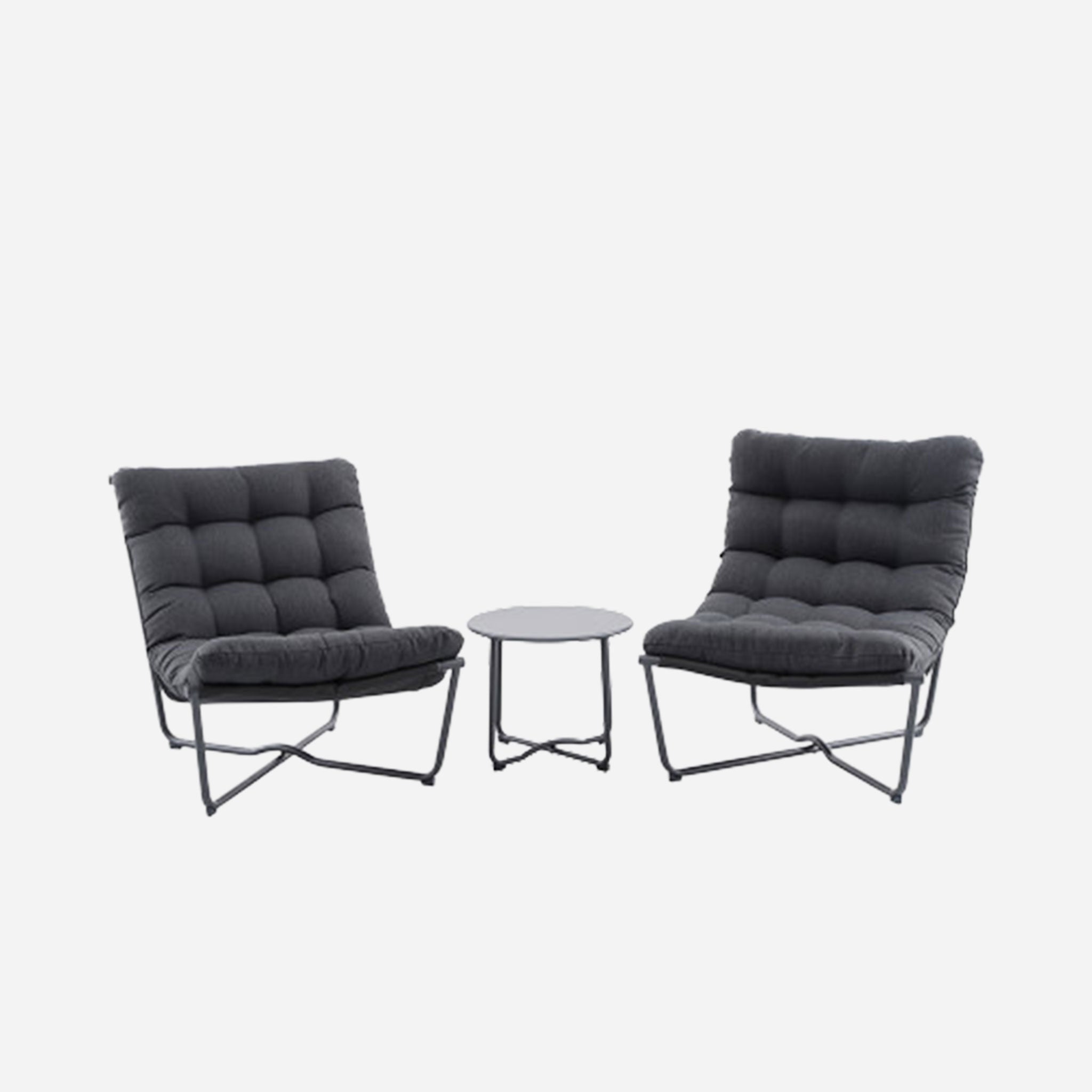 Kuta Outdoor Lounging Set I Anthracite