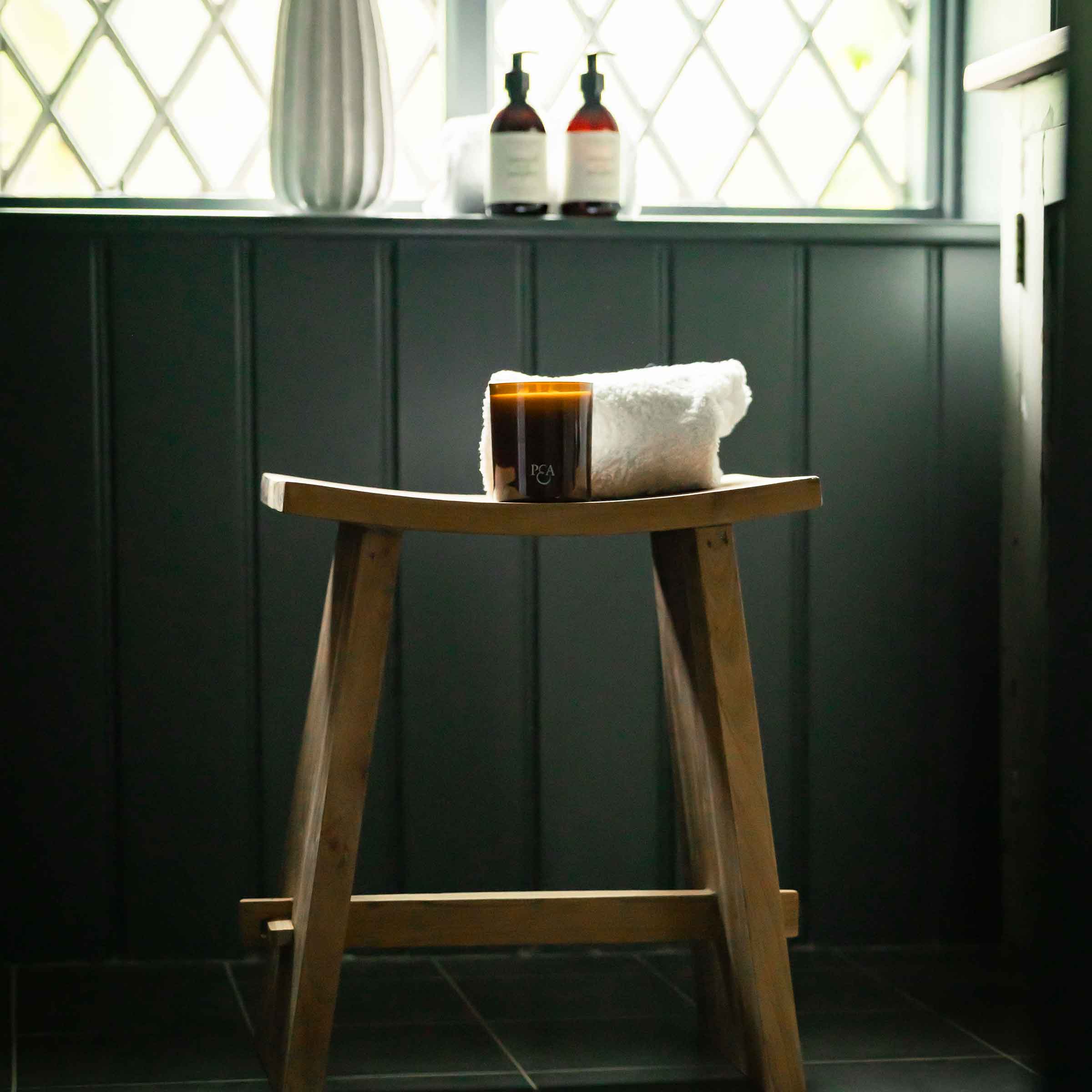 LAW Reclaimed Teak Zen Stool