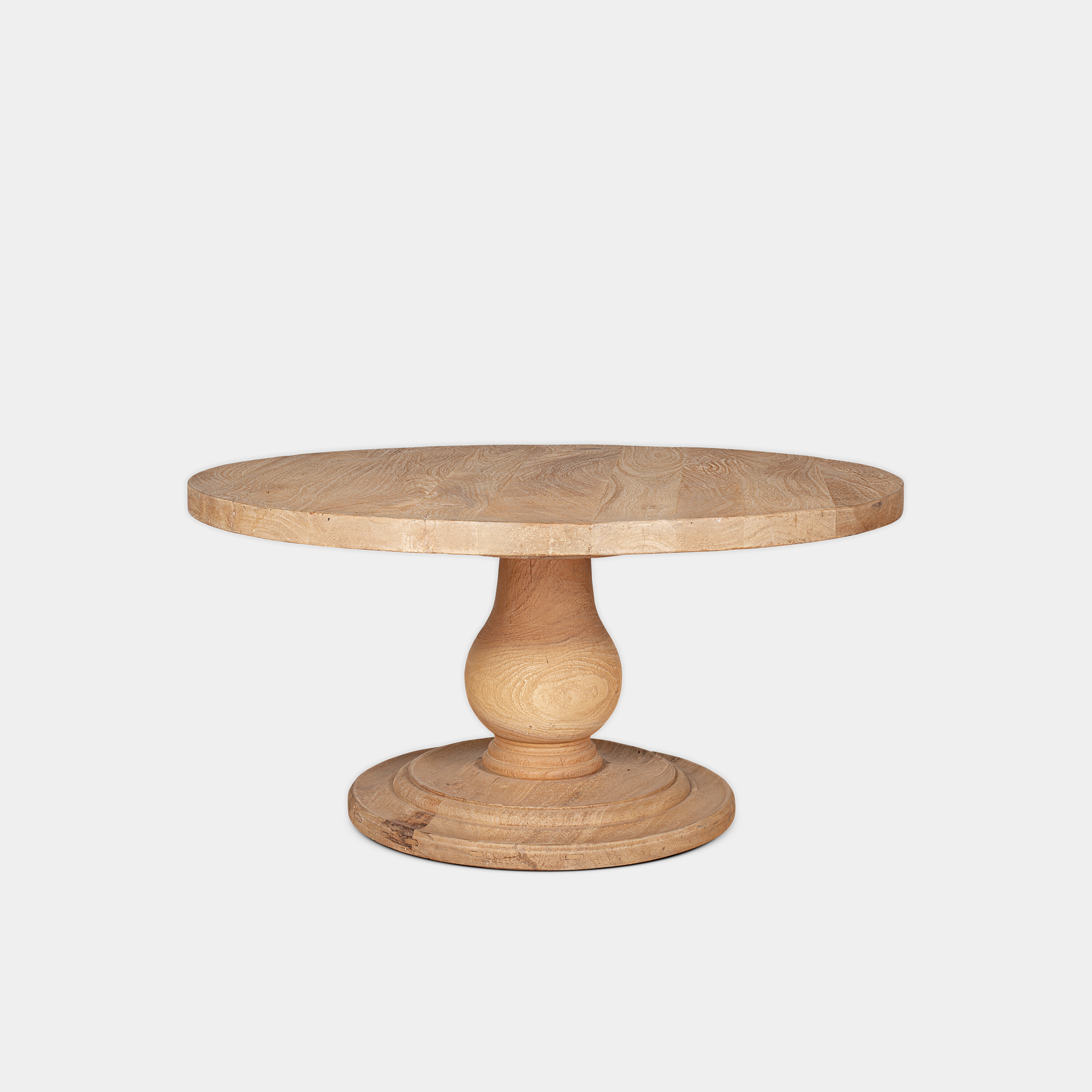 Manta Round Carved  Coffee Table