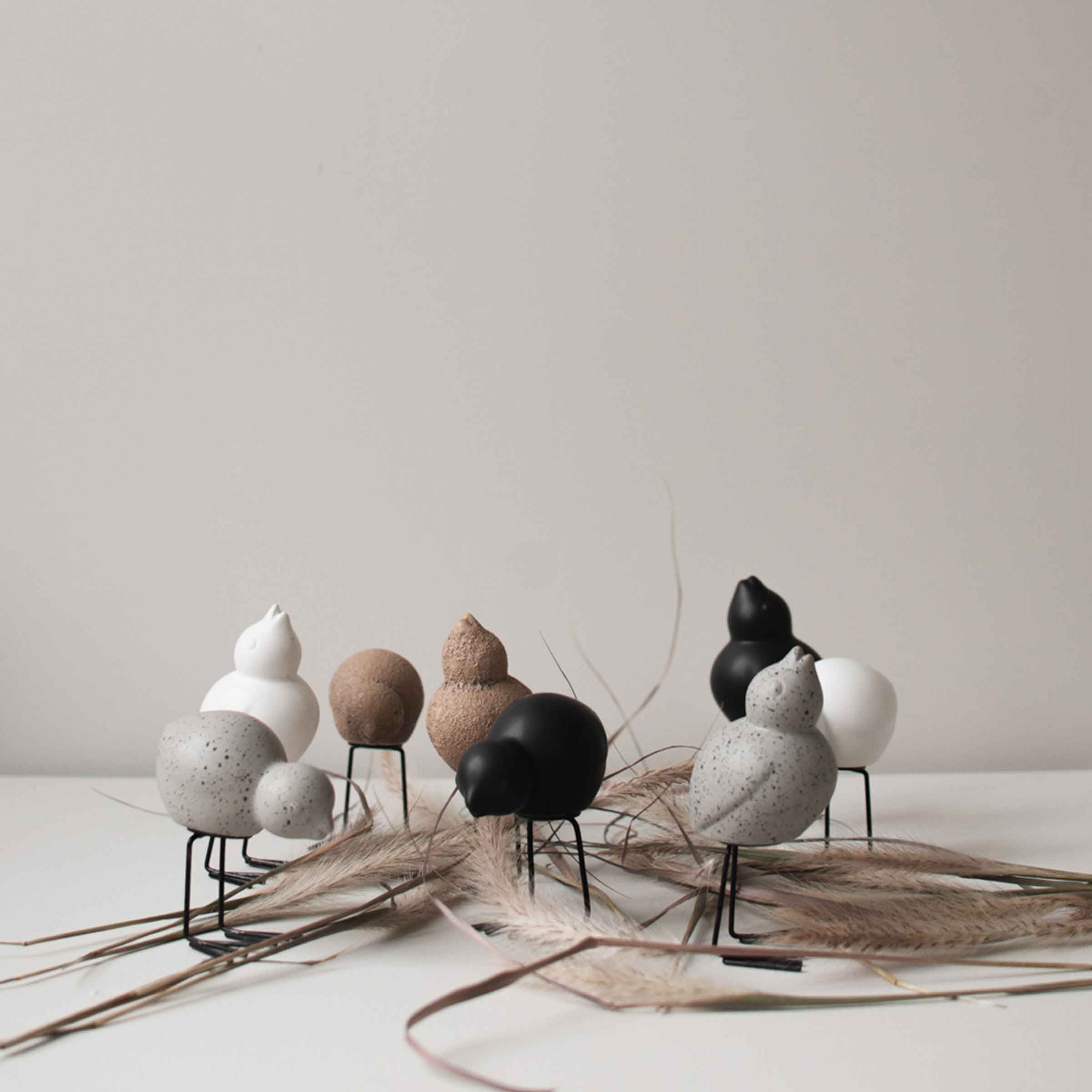 Little Bird | White | Set of 2