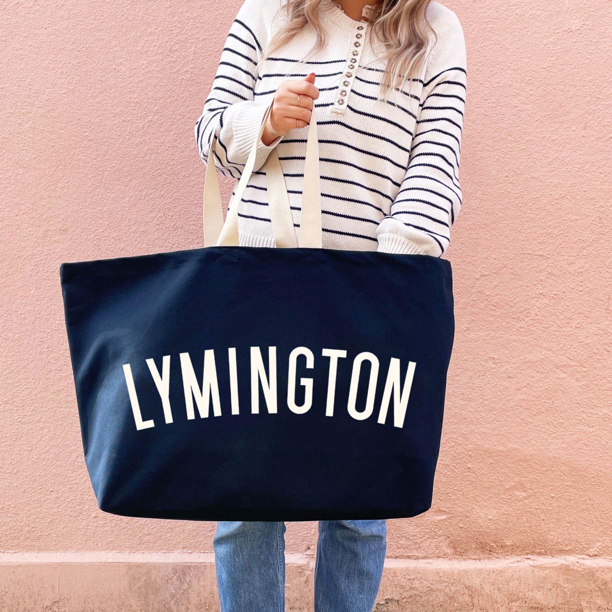 Lymington | Really Big Bag | Midnight Blue