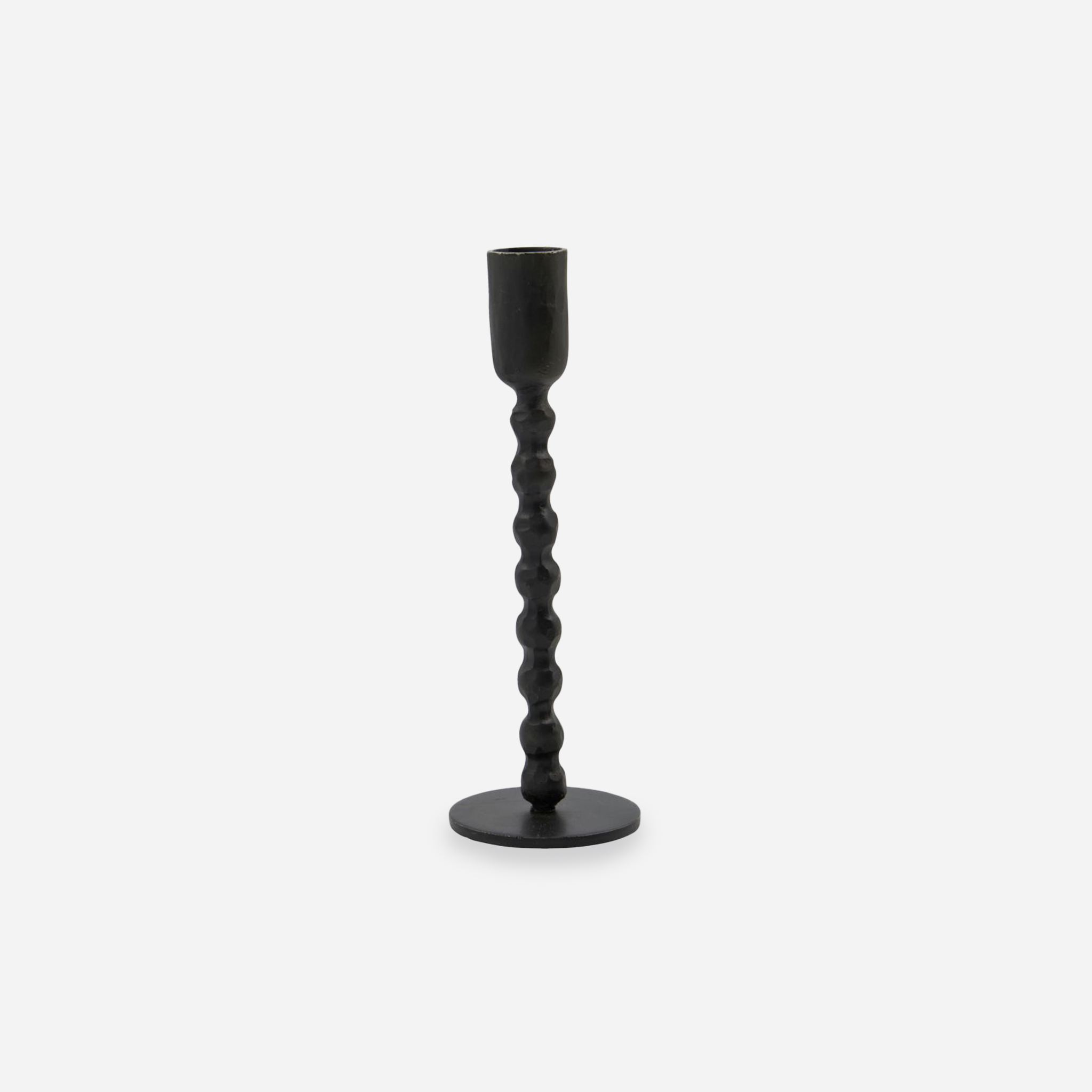 Mala Black Candle Stand | Large