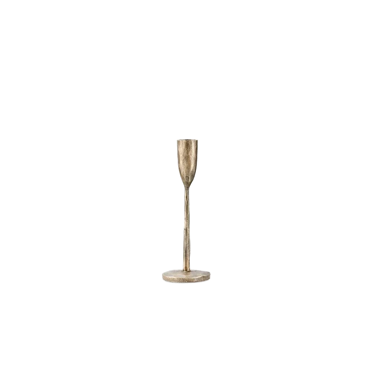 Mbata Antique Brass Candlestick