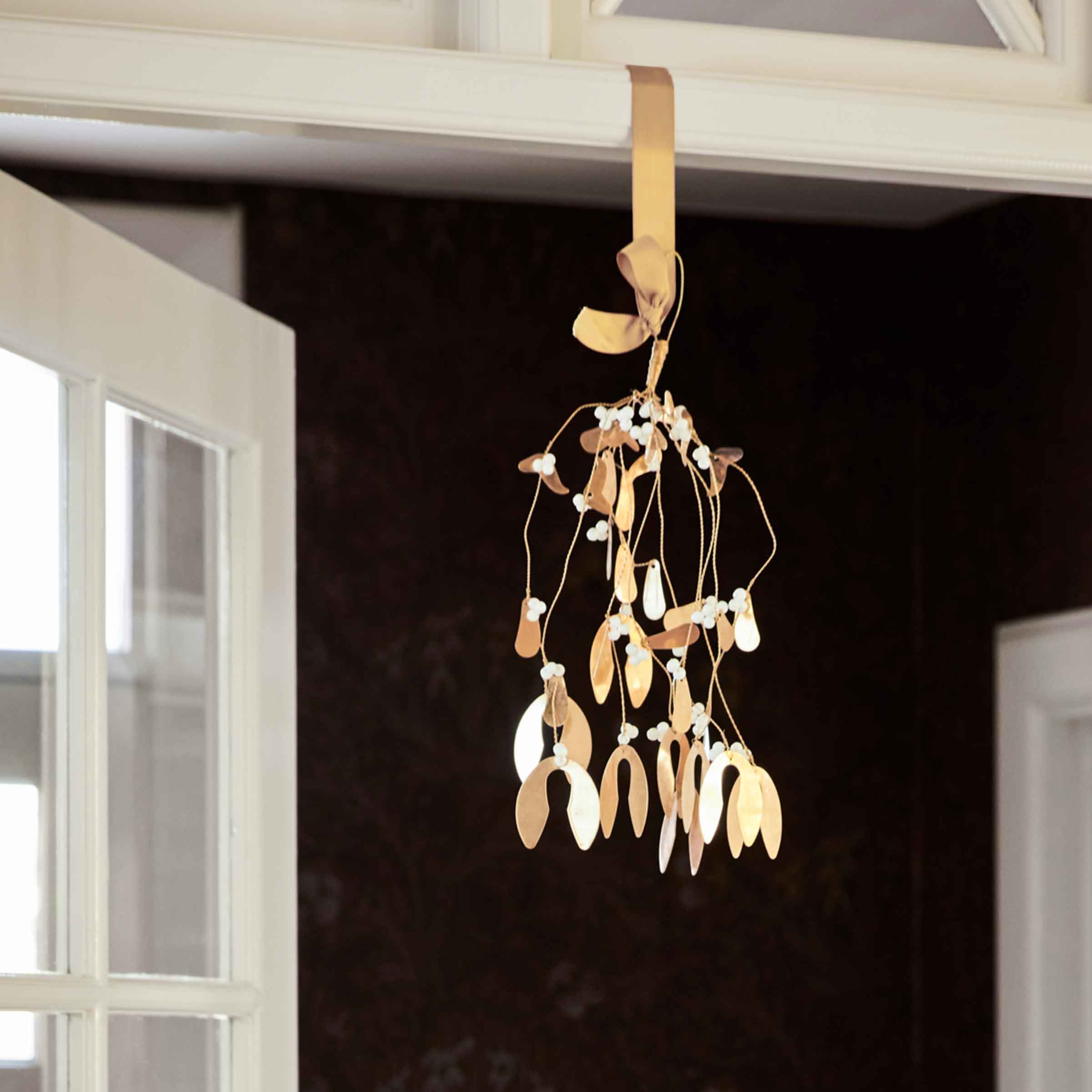 Mistletoe Christmas Ornament