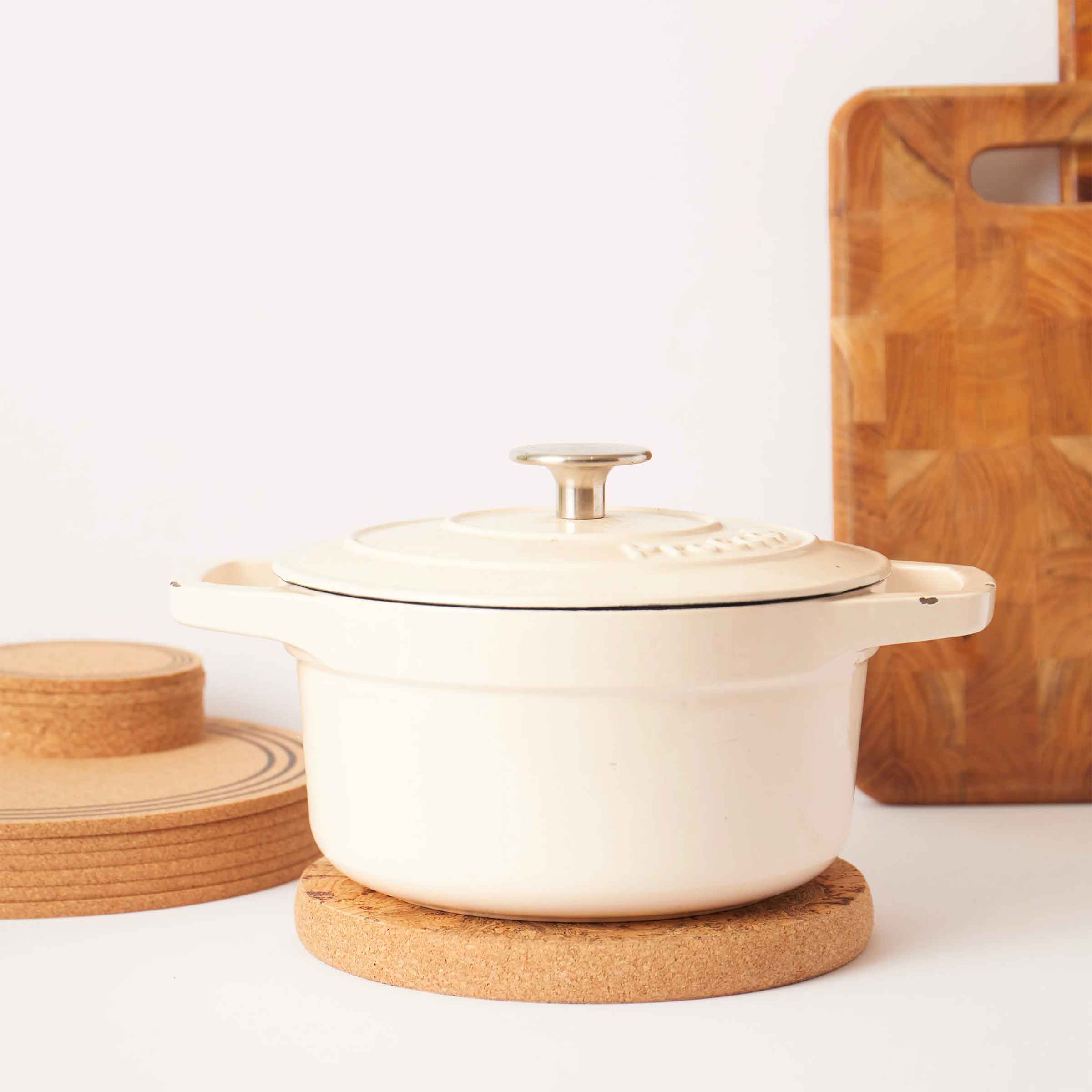 Natural Cork Trivet | Small