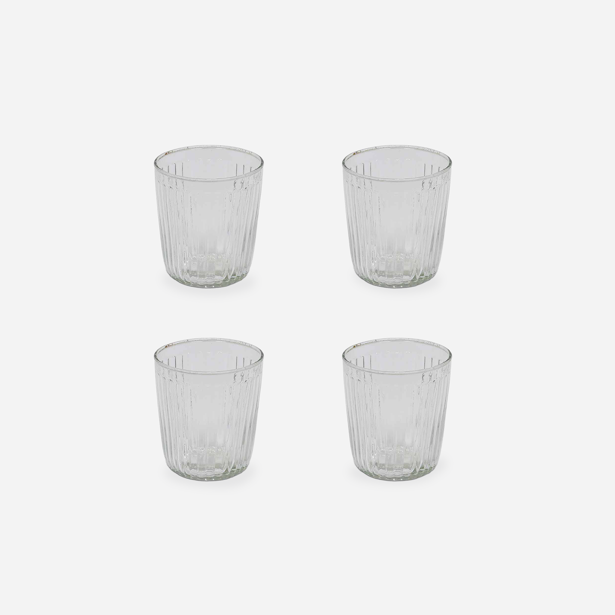 Northmoor Ribbed Tumblers | Set of 4