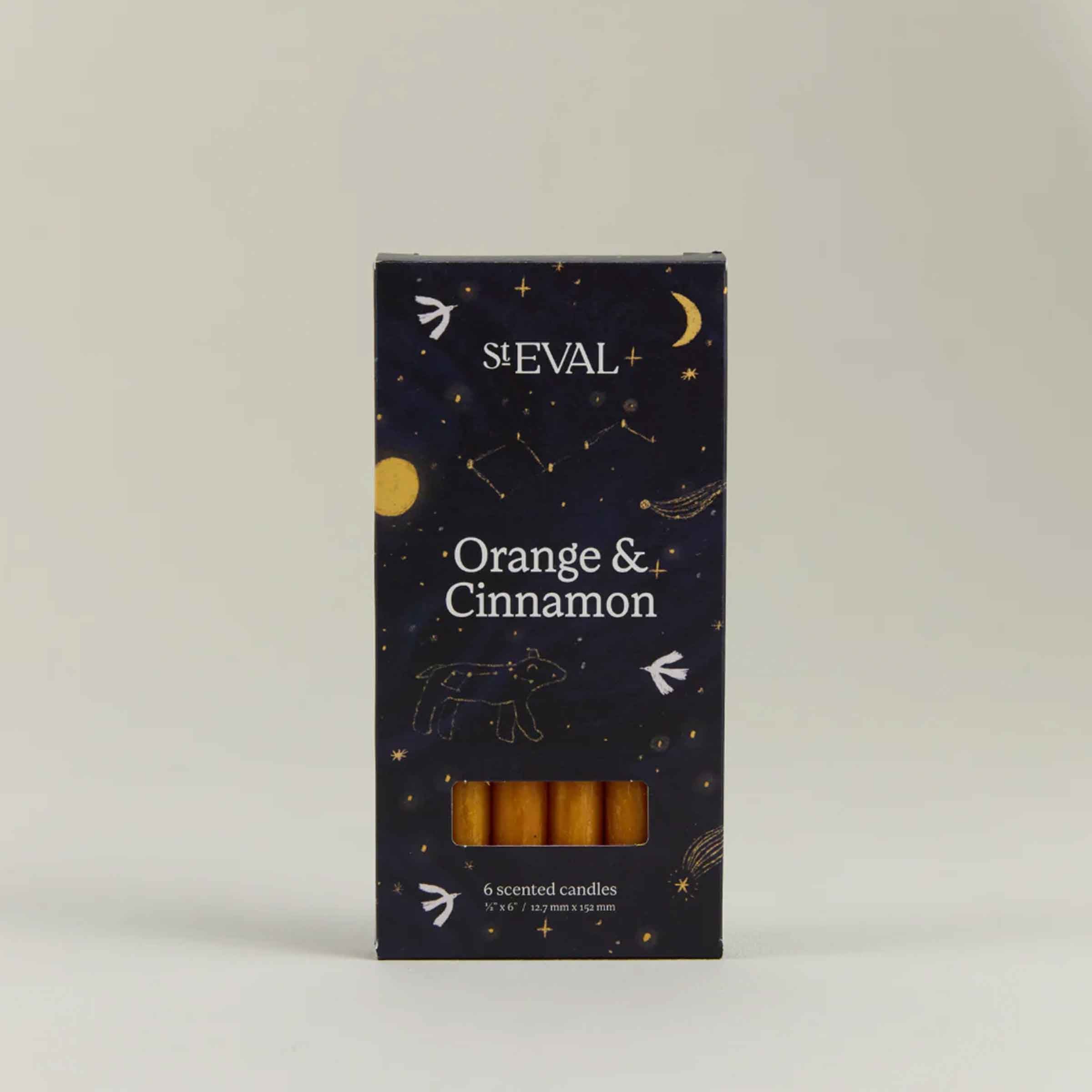 Orange & Cinnamon Mini Fragranced Festive Candles
