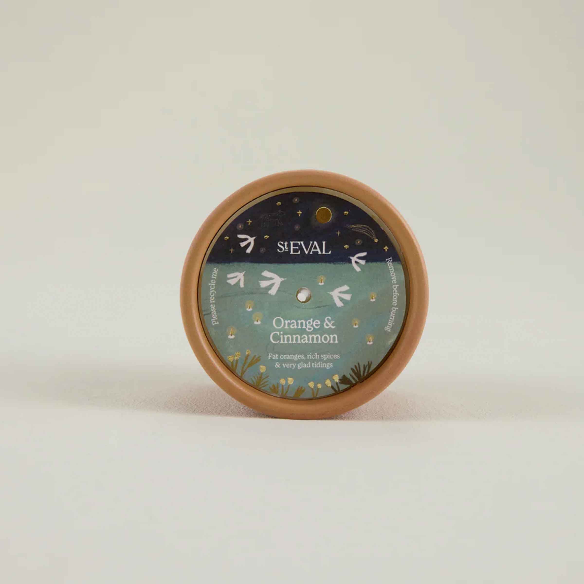 Orange & Cinnamon Star Gazy Pot Candle