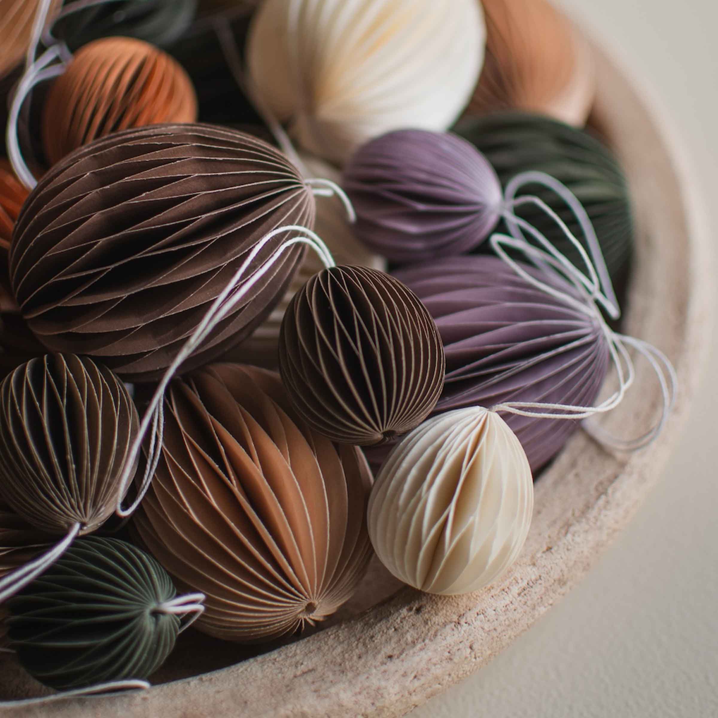 Paper Egg Decoration | Small | Sand