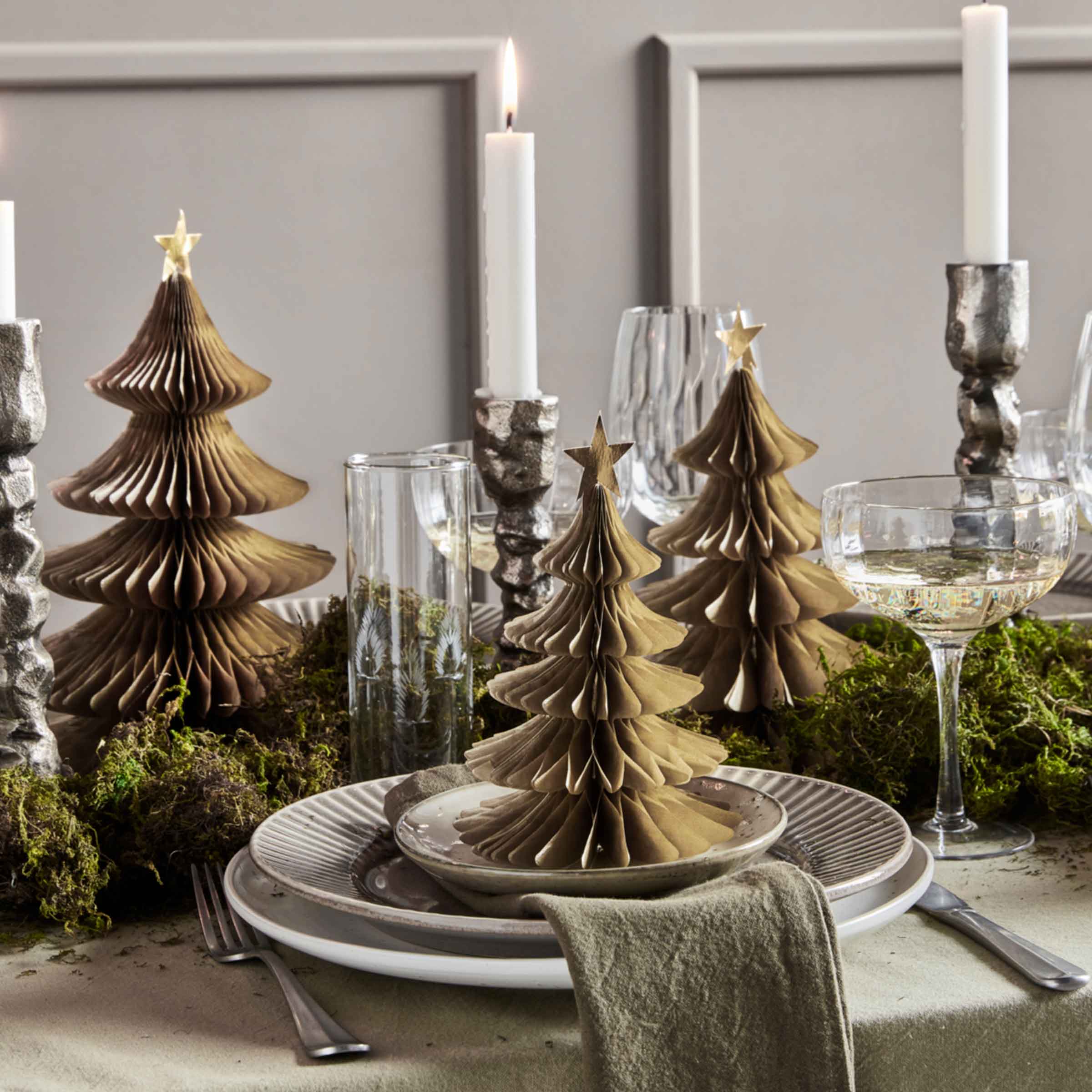 Paper Tree Decoration | Gold
