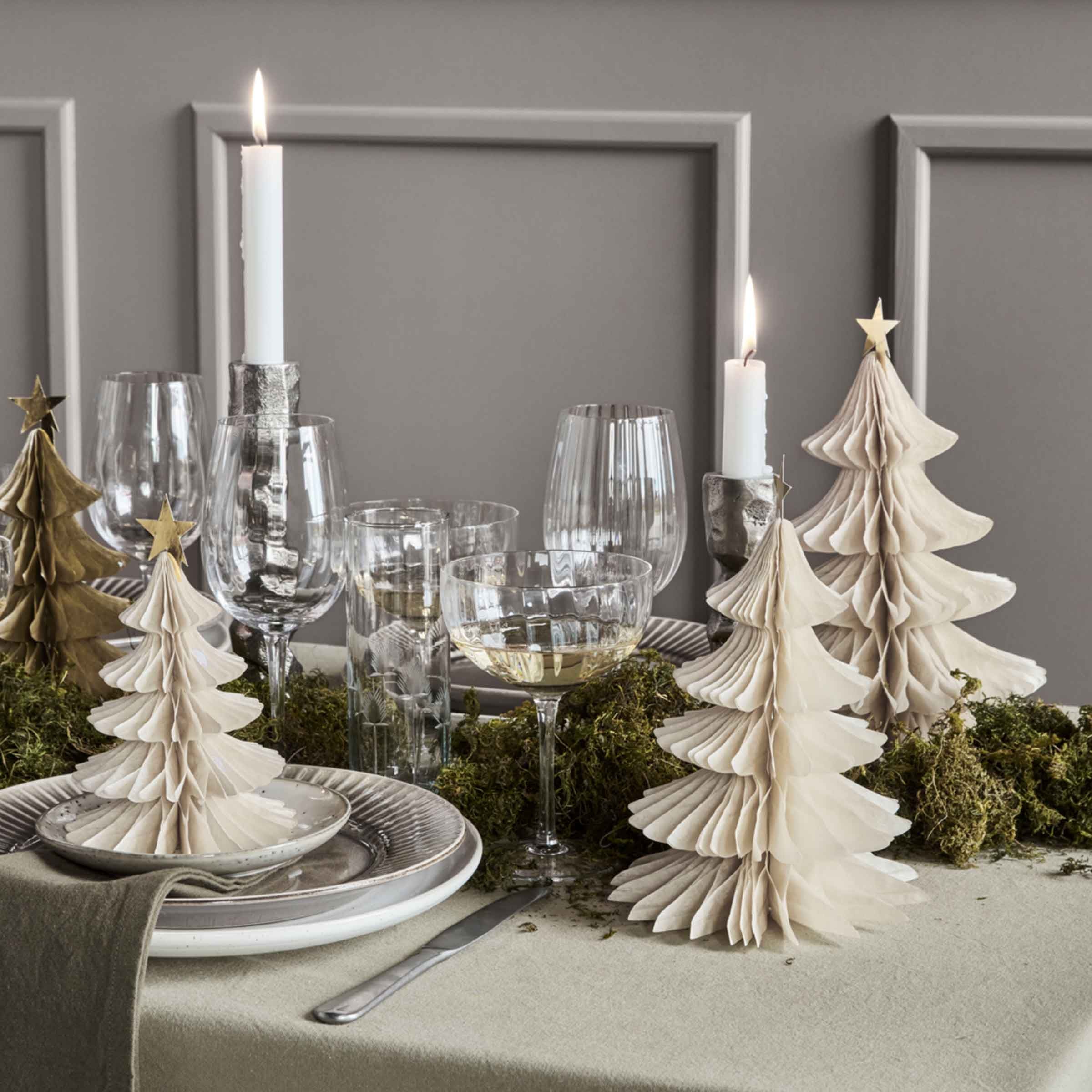 Paper Tree Decoration | Ivory