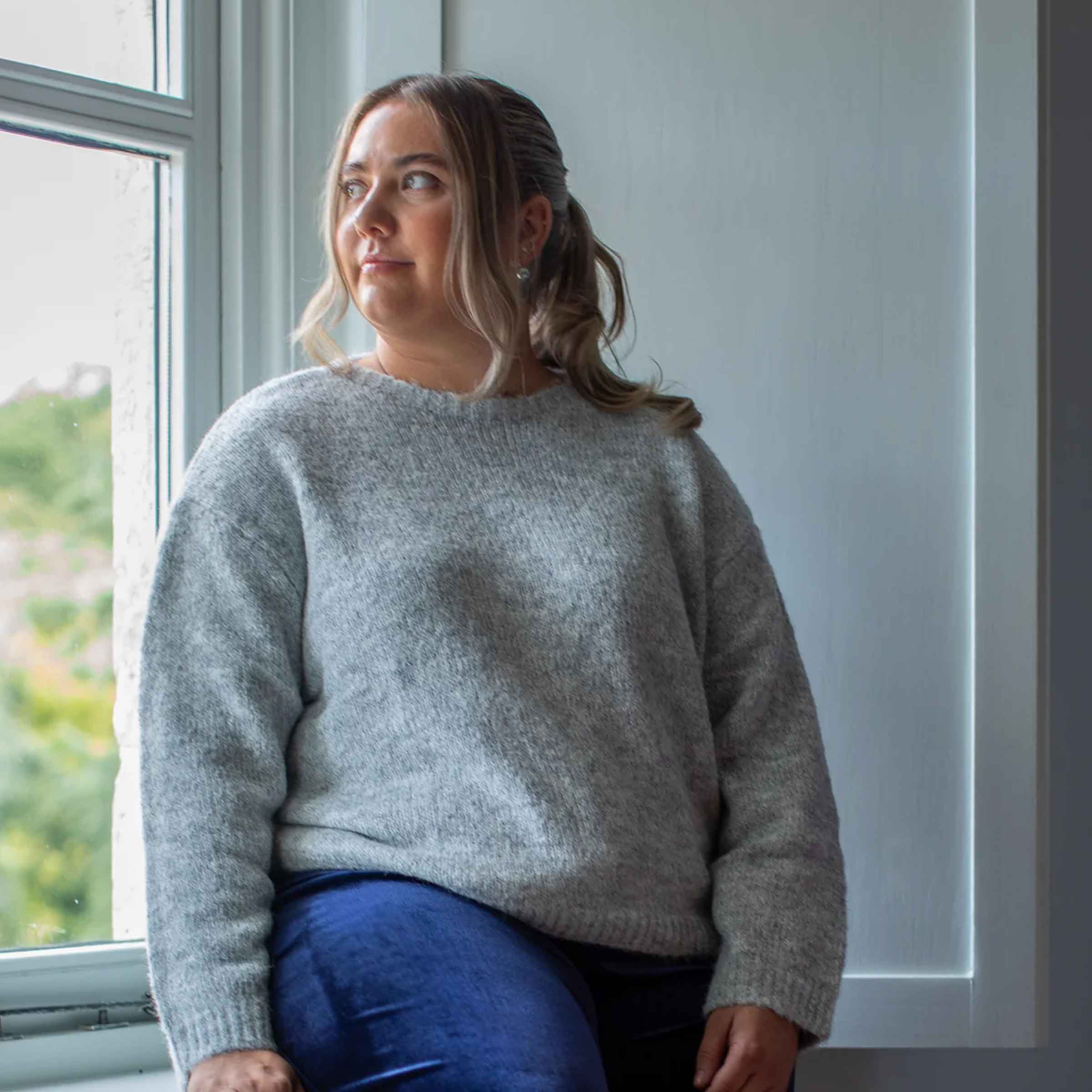 Phoebe Jumper | Silver