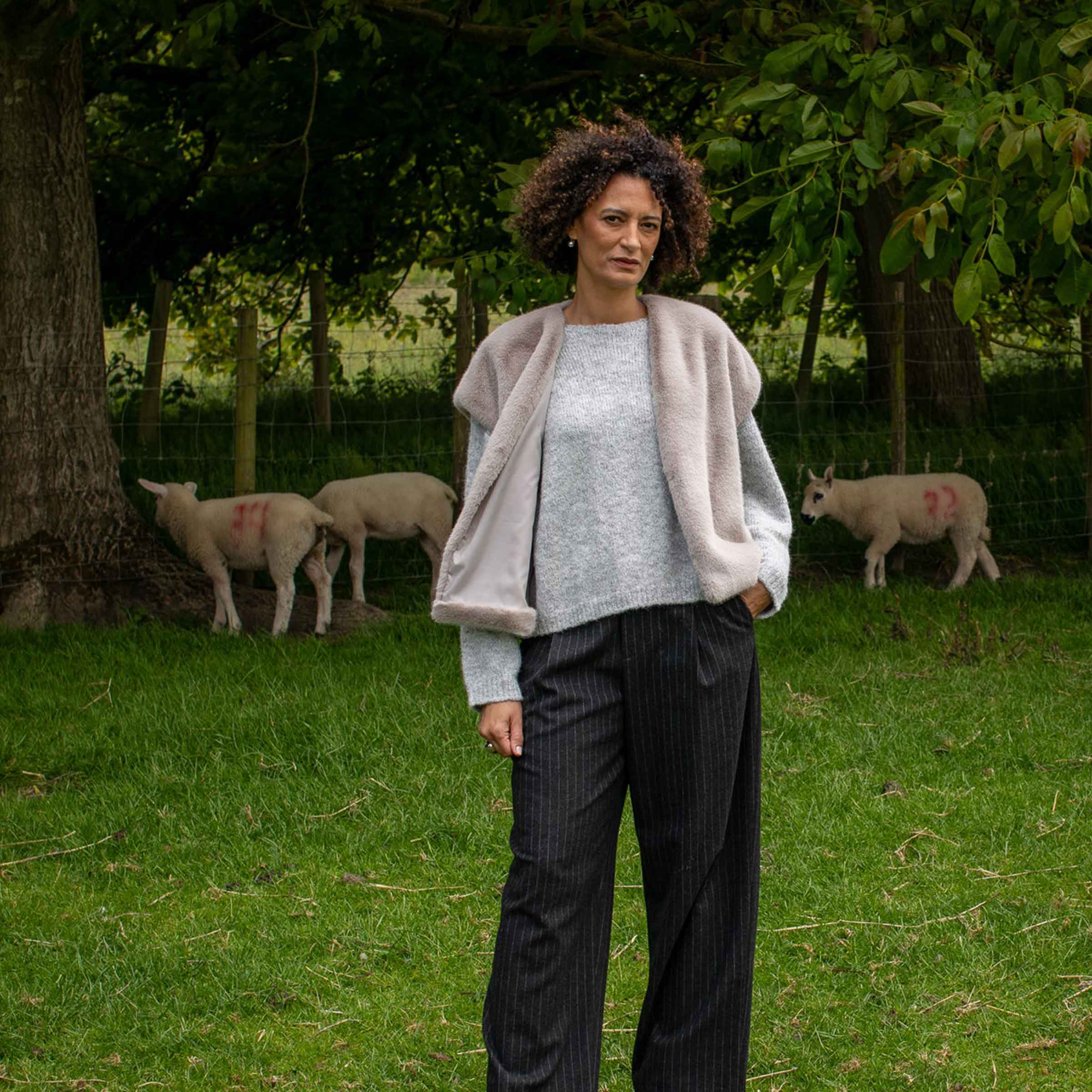 Phoebe Jumper | Silver