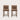 Pineda Kitchen Stools (Pair) - Brown