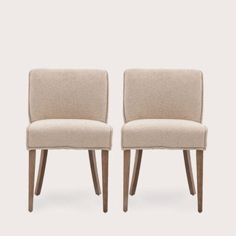 Pineda Dining Chairs (Pair) - Taupe