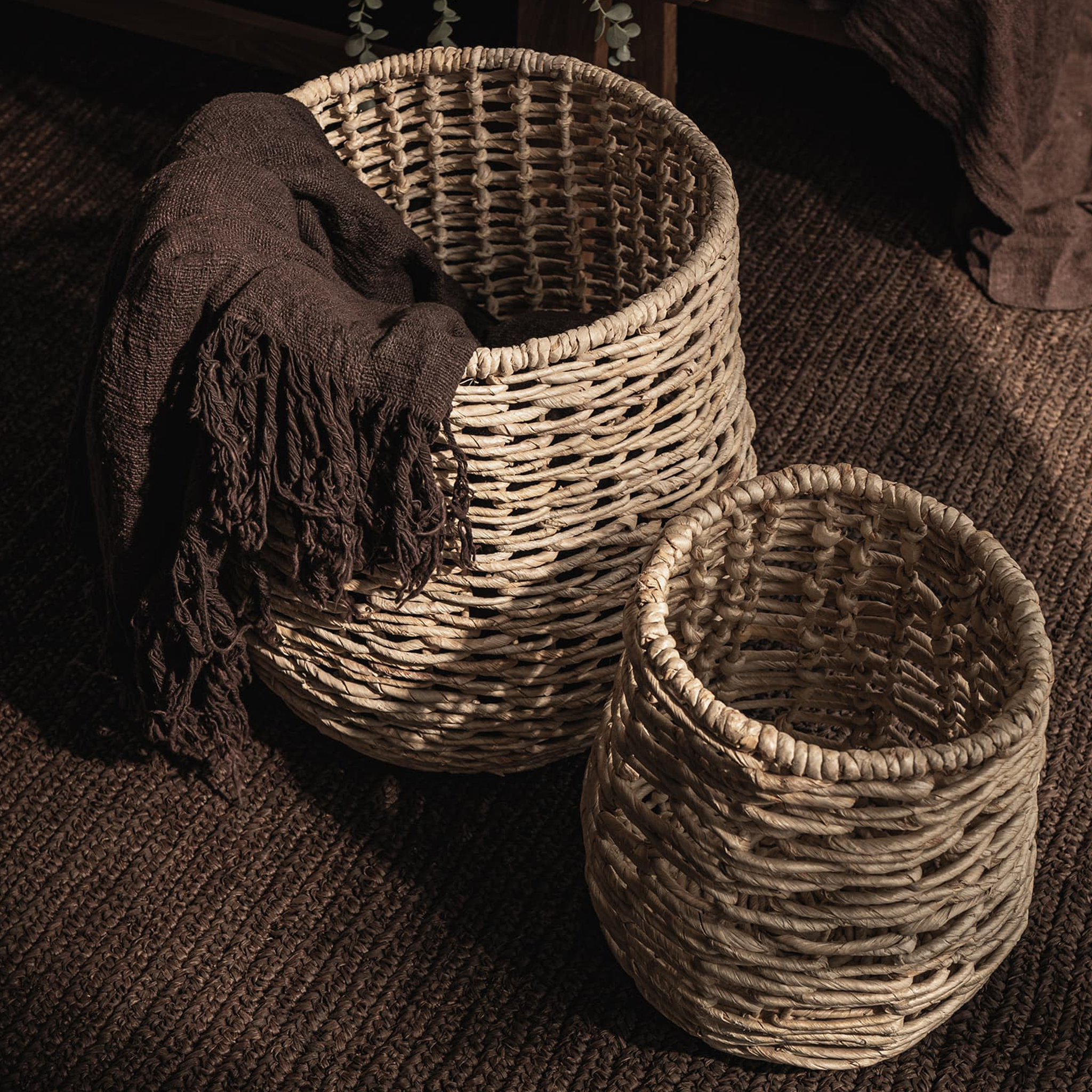 Raung Round Basket