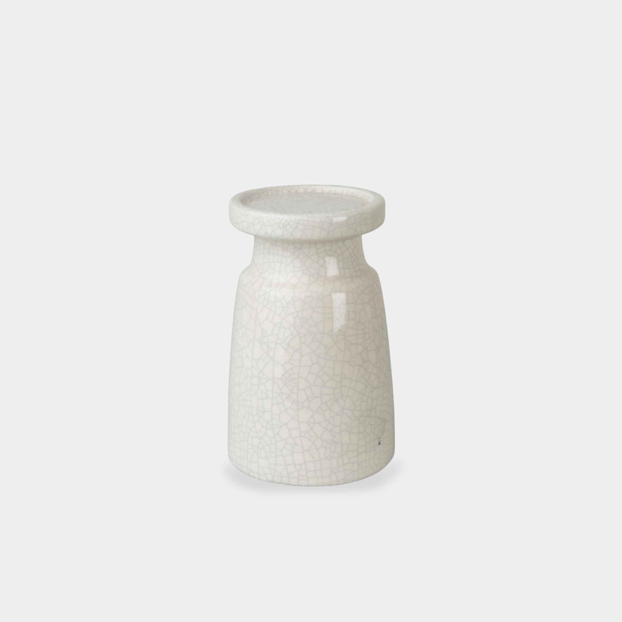 Ravello Candle Holder White | Medium